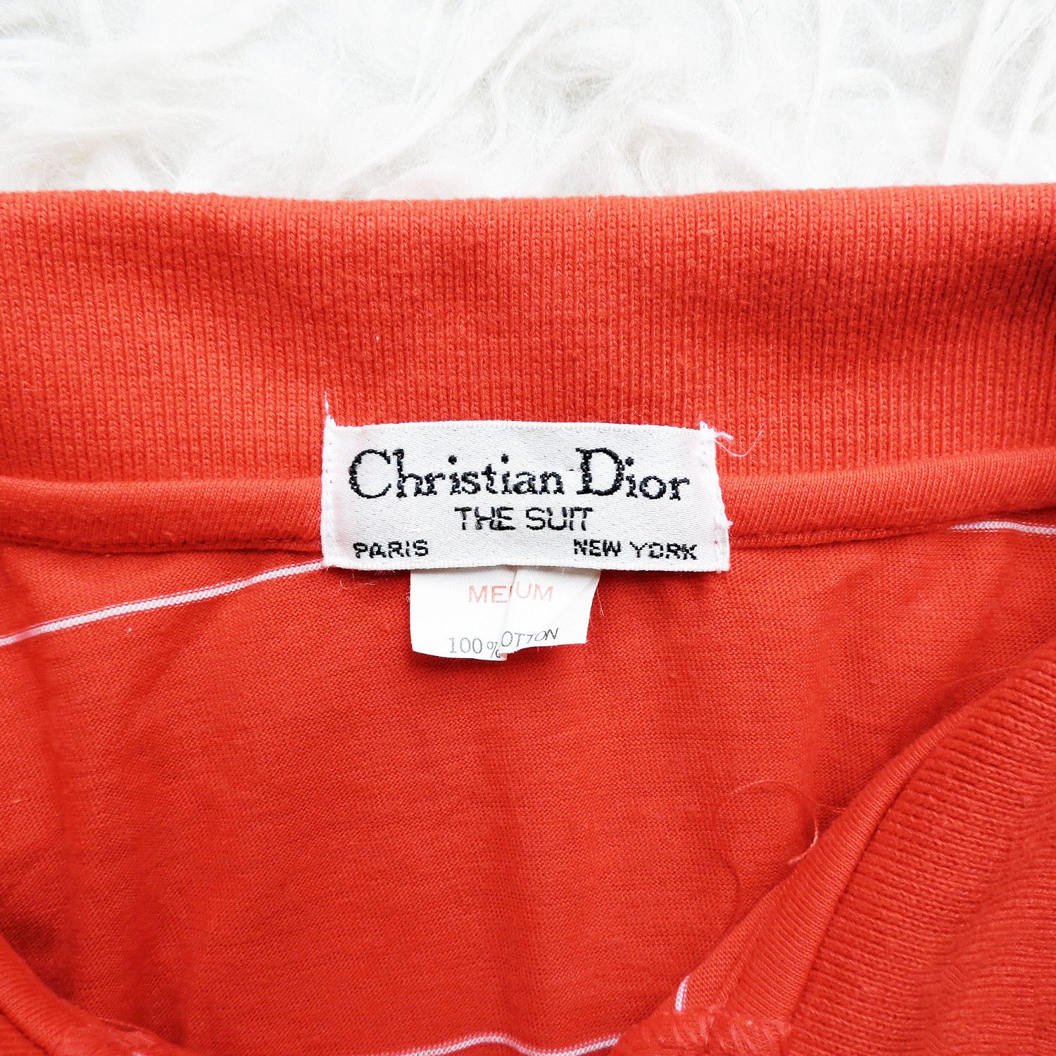 Dior CHRISTIAN DIOR THE SUIT STRIPED POLO SHIRT Size US M / EU 48-50 / 2 - 2 Thumbnail