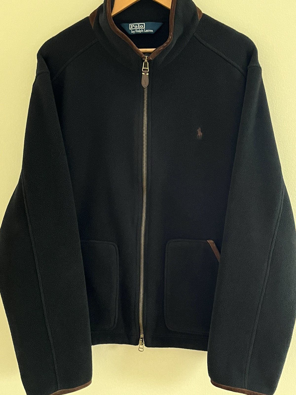 Polo Ralph Lauren × Vintage Vintage 90’s Polo Ralph Lauren Fleece Jacket Size US XL / EU 56 / 4 - 2 Thumbnail