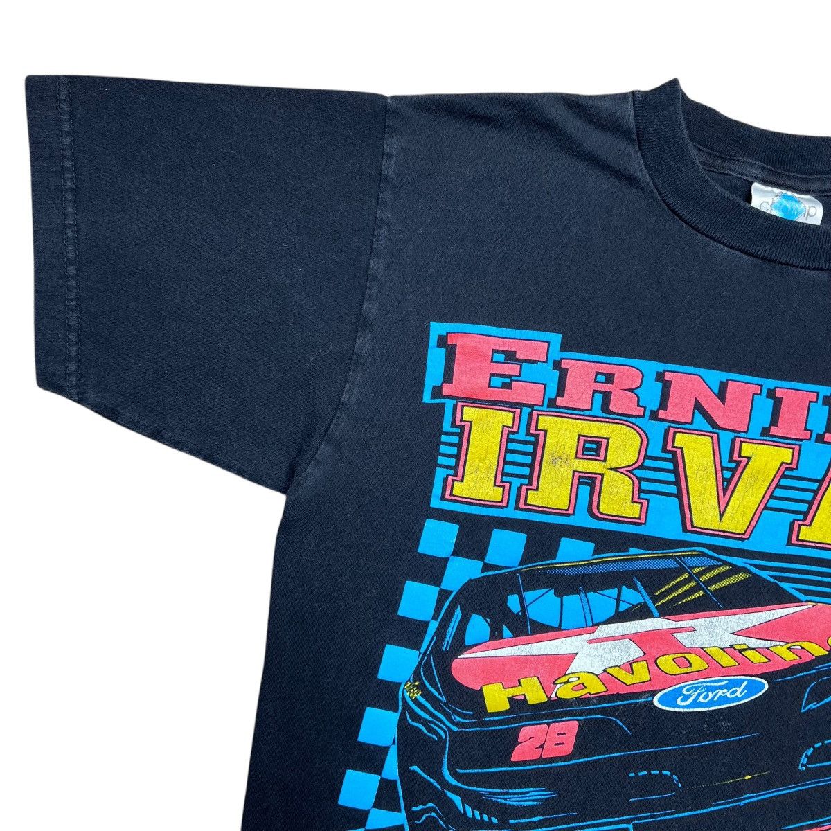 NASCAR × Vintage Vintage 1994 Ernie Irvan NASCAR Spell Out 3D Racing Tee Size US M / EU 48-50 / 2 - 7 Thumbnail