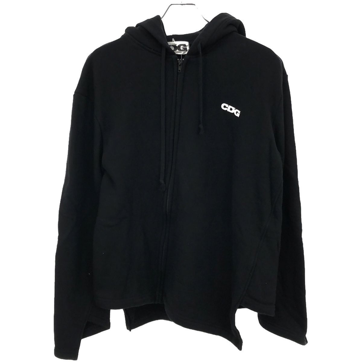 Comme des Garcons Reconstructed Asymmetrical Zip Hoodie Size US L / EU 52-54 / 3 - 1 Thumbnail