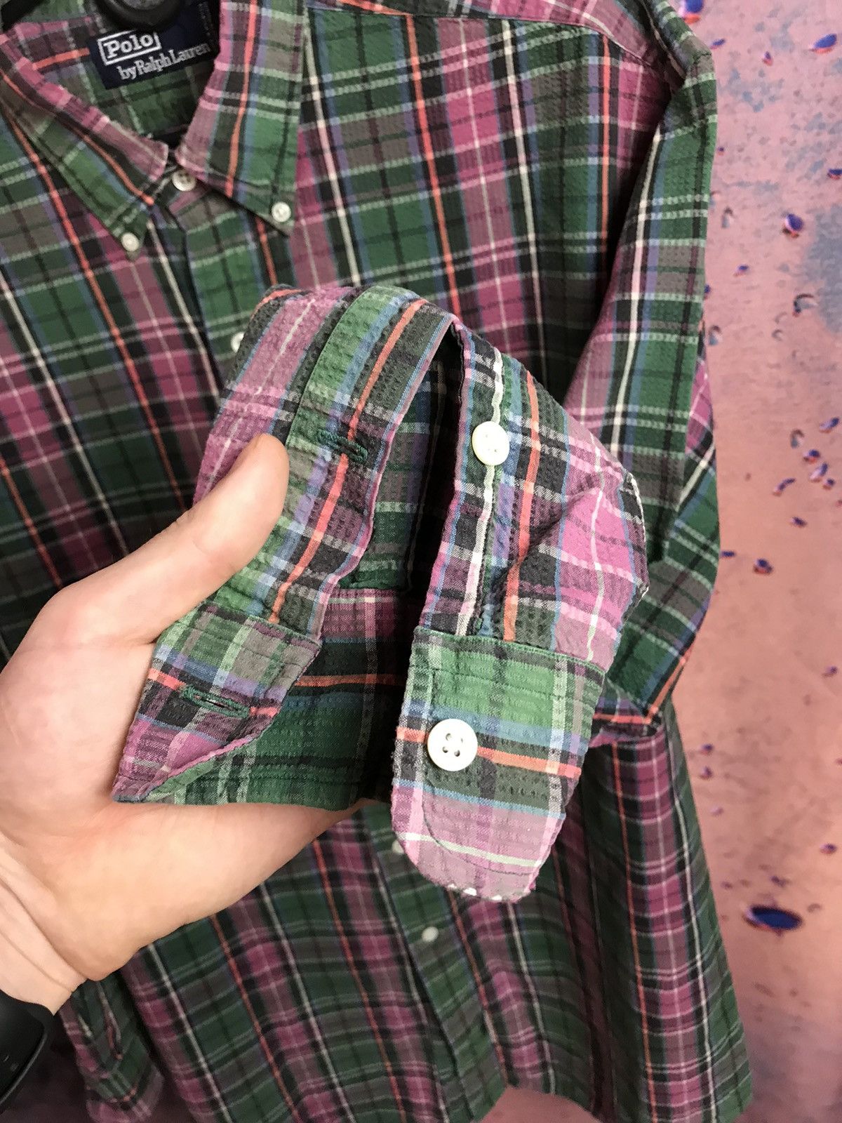 Polo Ralph Lauren Vintage Polo Ralph Lauren luxury flannel shirt Size US M / EU 48-50 / 2 - 5 Thumbnail