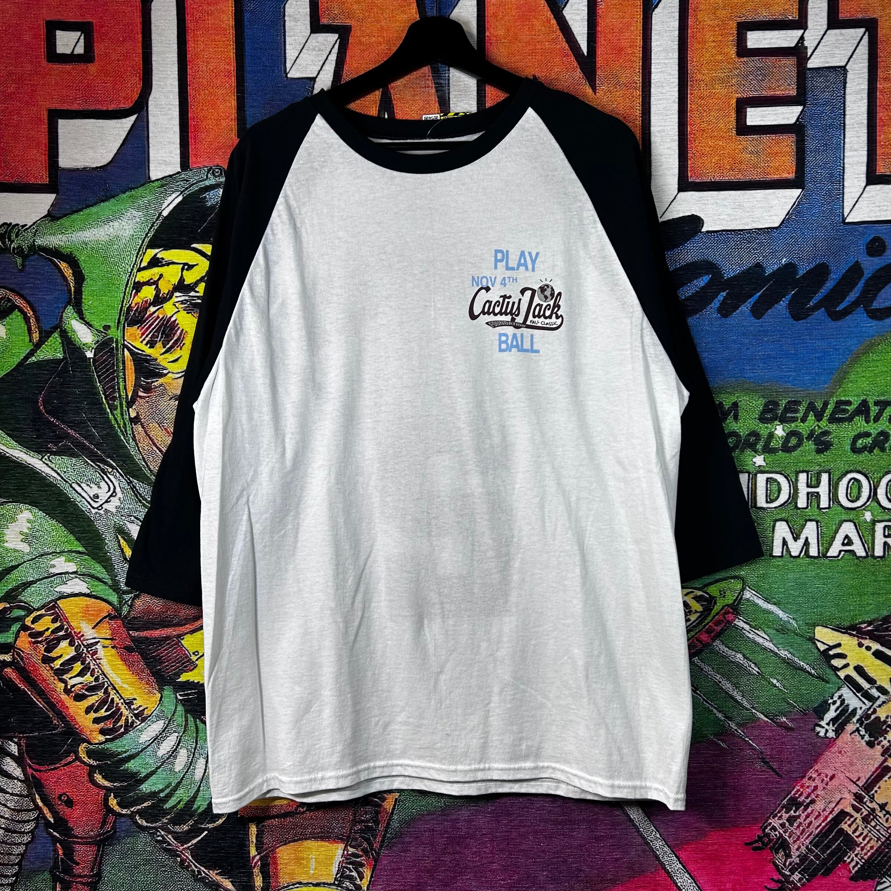 Travis Scott Cactus Jack Fall Classic Merch Baseball Tee Volunteer 2 Size US L / EU 52-54 / 3 - 2 Thumbnail