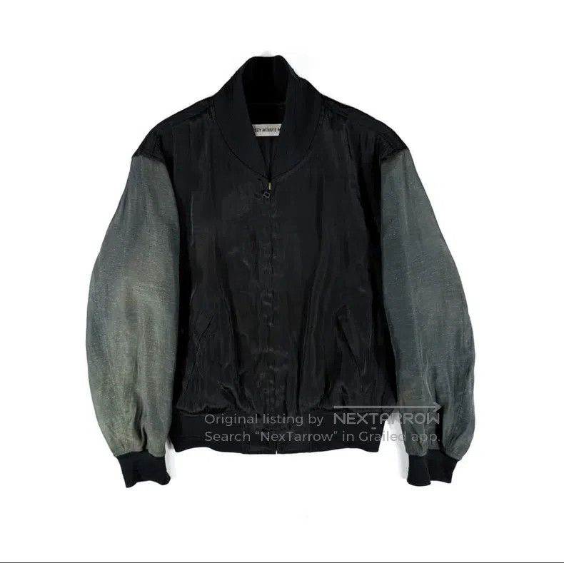 Issey Miyake Issey Miyake Color-blocked Double-sided Bomber Jacket Size US M / EU 48-50 / 2 - 1 Thumbnail