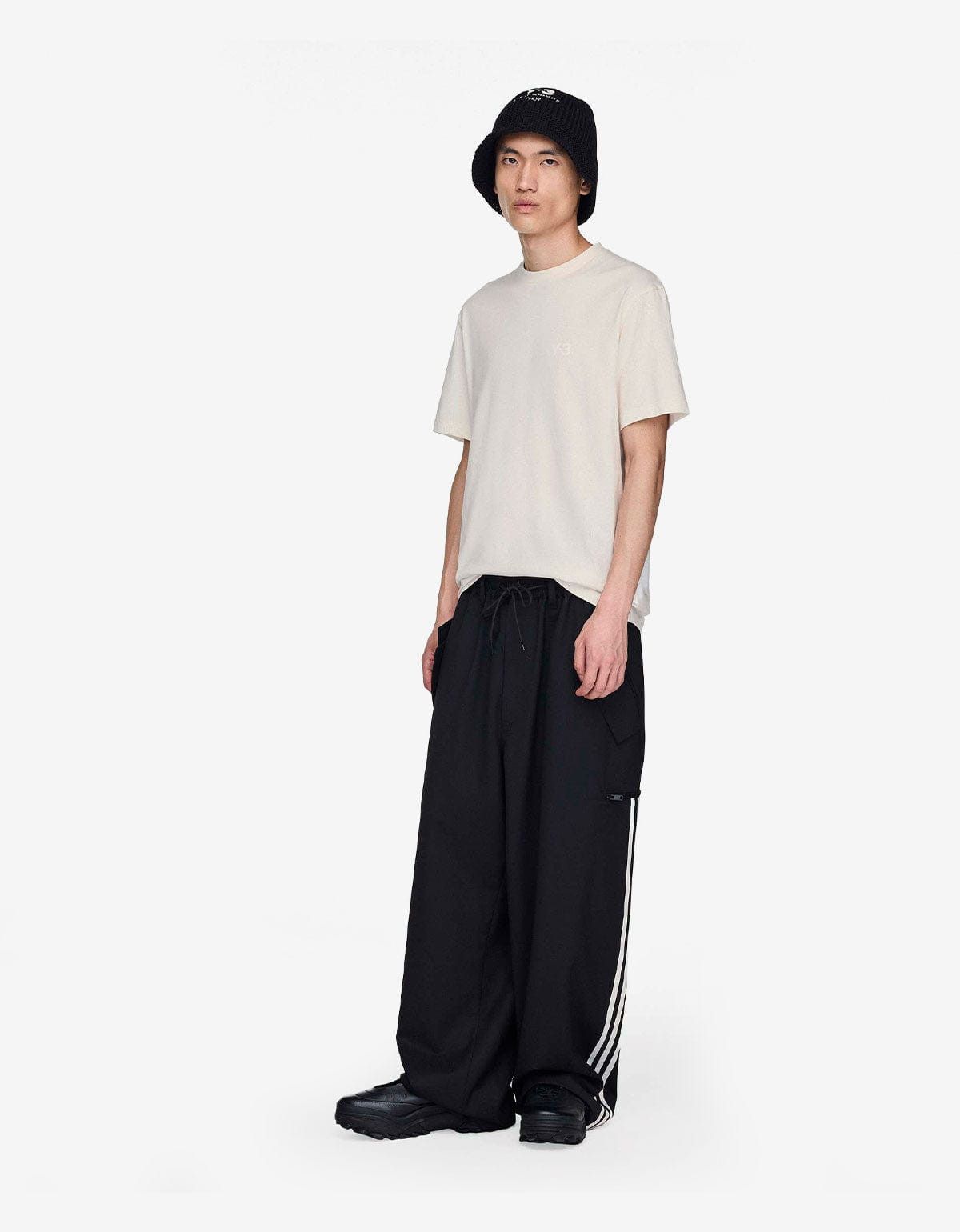 Y-3 Y-3 White Logo Regular T-Shirt Size US S / EU 44-46 / 1 - 8 Thumbnail