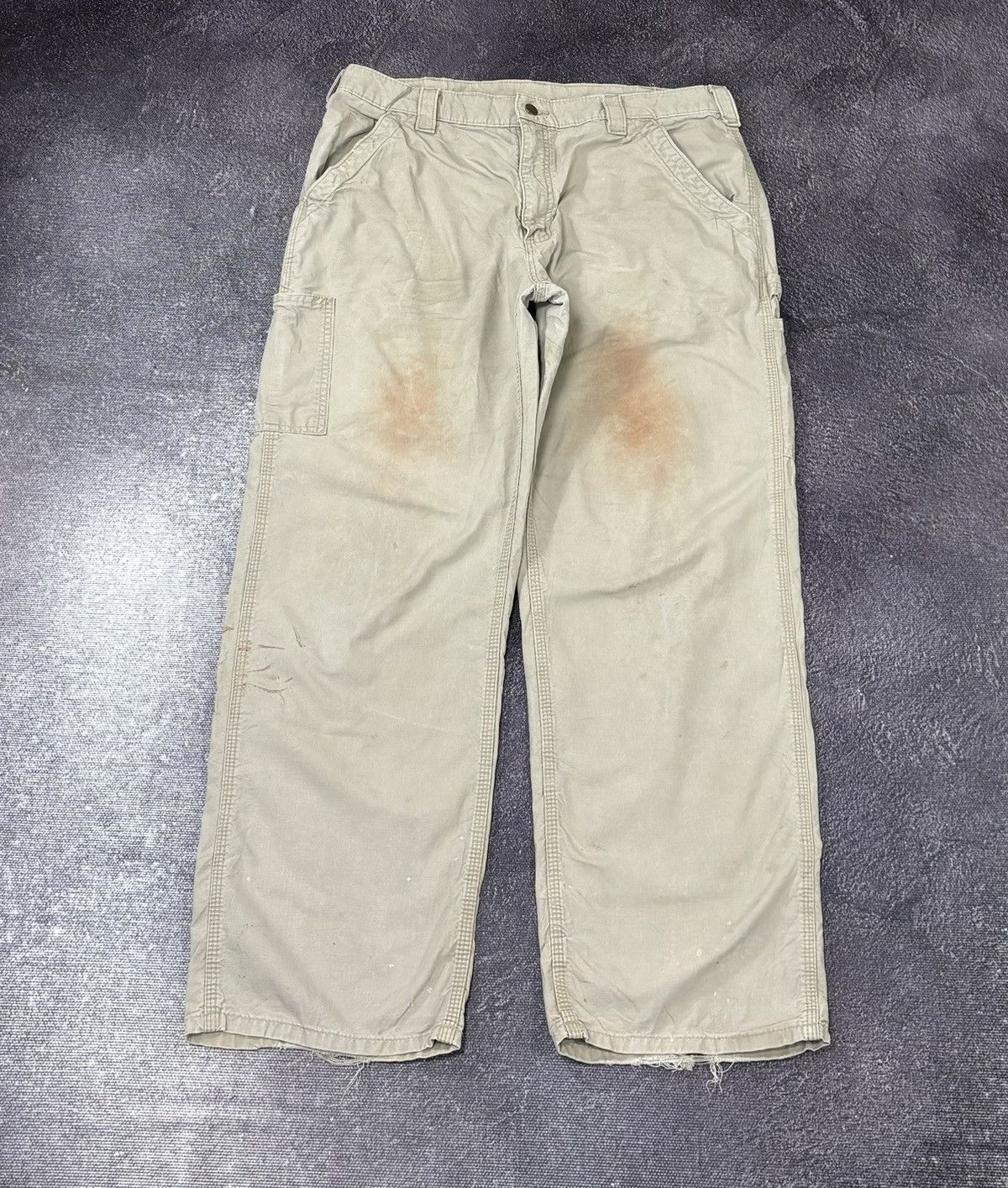 Carhartt Vintage Carhartt Dungaree Fit Y2K Hype Baggy Pants Size US 36 / EU 52 - 2 Thumbnail