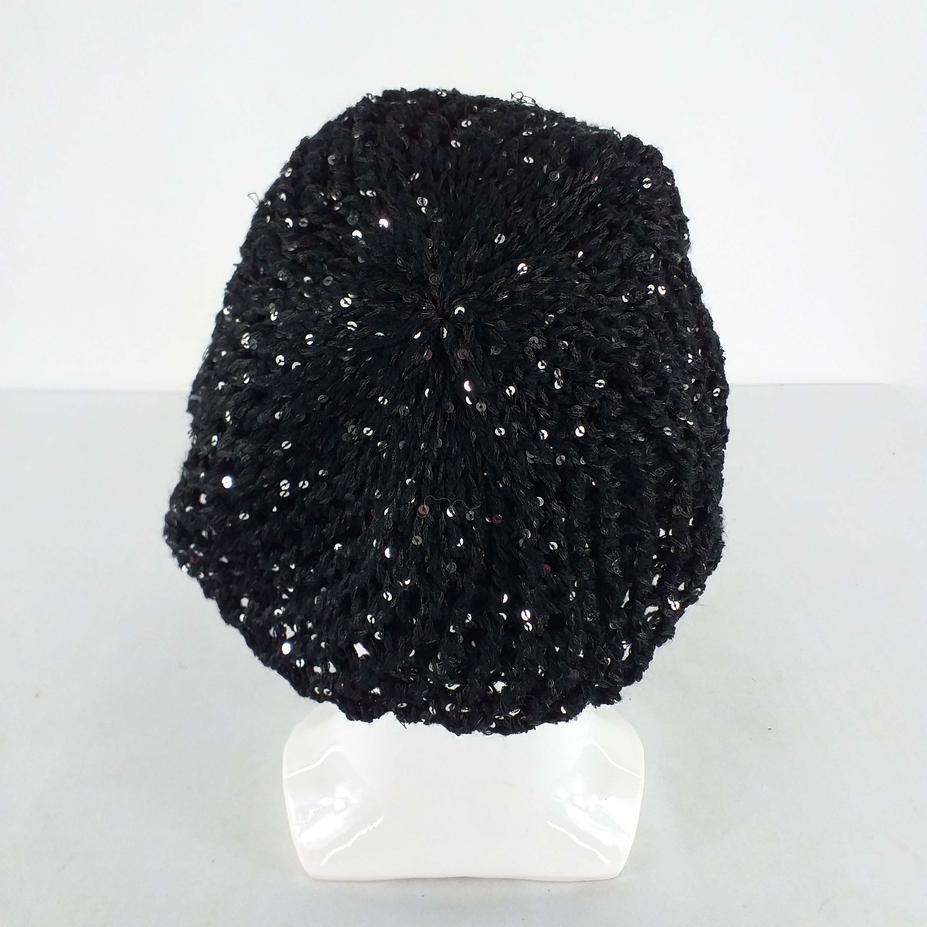 Japanese Brand Big Ribbon Snow Cap Hat Beanie -BN363 Size ONE SIZE - 2 Thumbnail