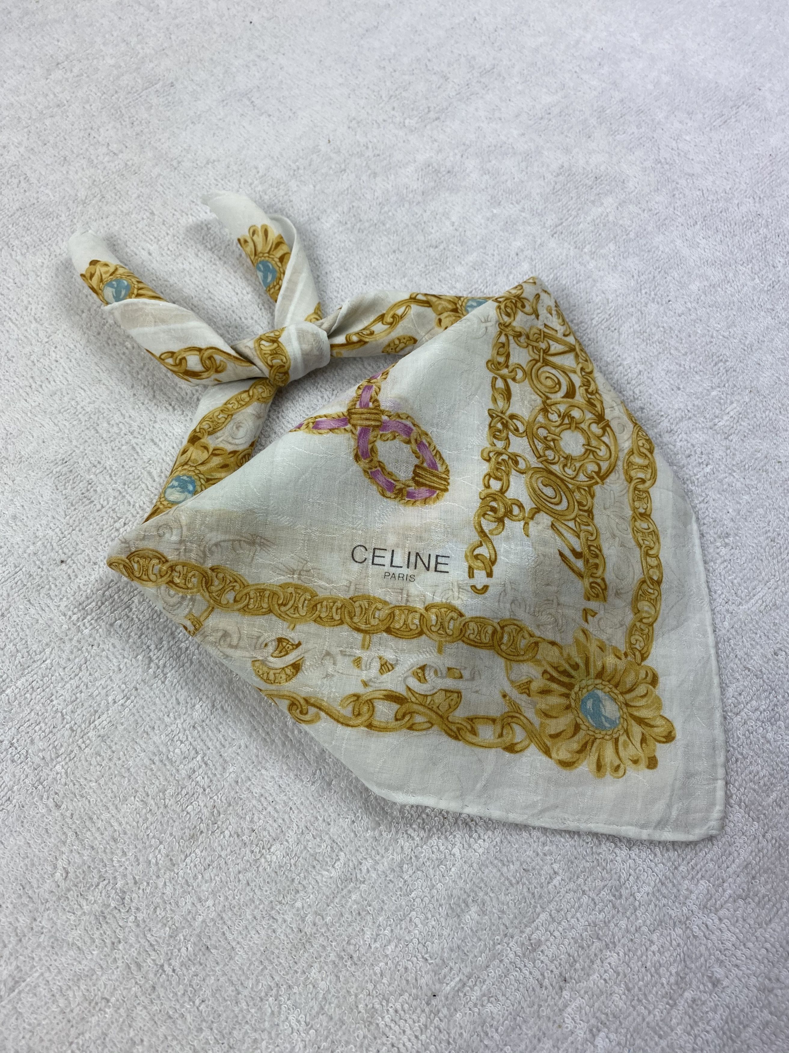 Celine Celine Handkerchief / Bandana / Neckerchief Size ONE SIZE - 2 Thumbnail