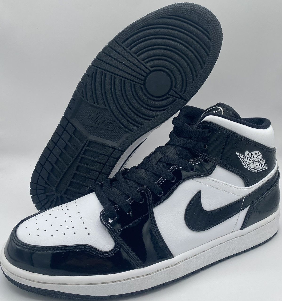 Jordan Brand Jordan 1 Mid Carbon Fiber All-Star (2019) Size US 12 / EU 45 - 1 Thumbnail