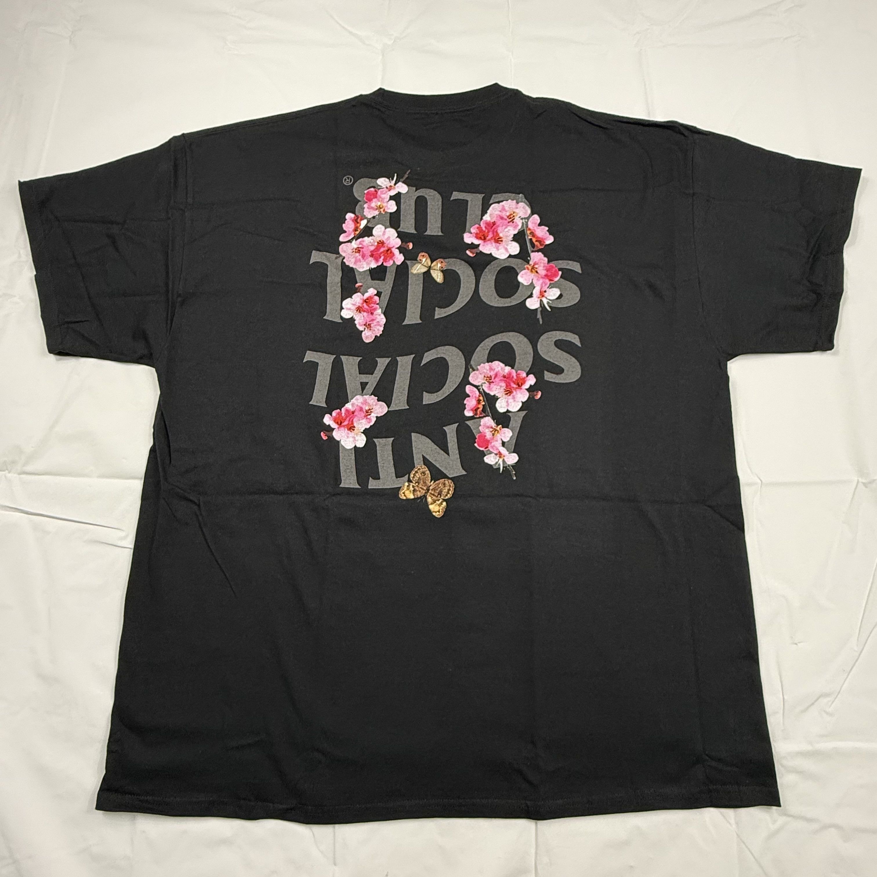 Anti Social Social Club Anti Social Social Club Kkoch Floral Butterfly Shirt 2XL Size US XXL / EU 58 / 5 - 1 Thumbnail