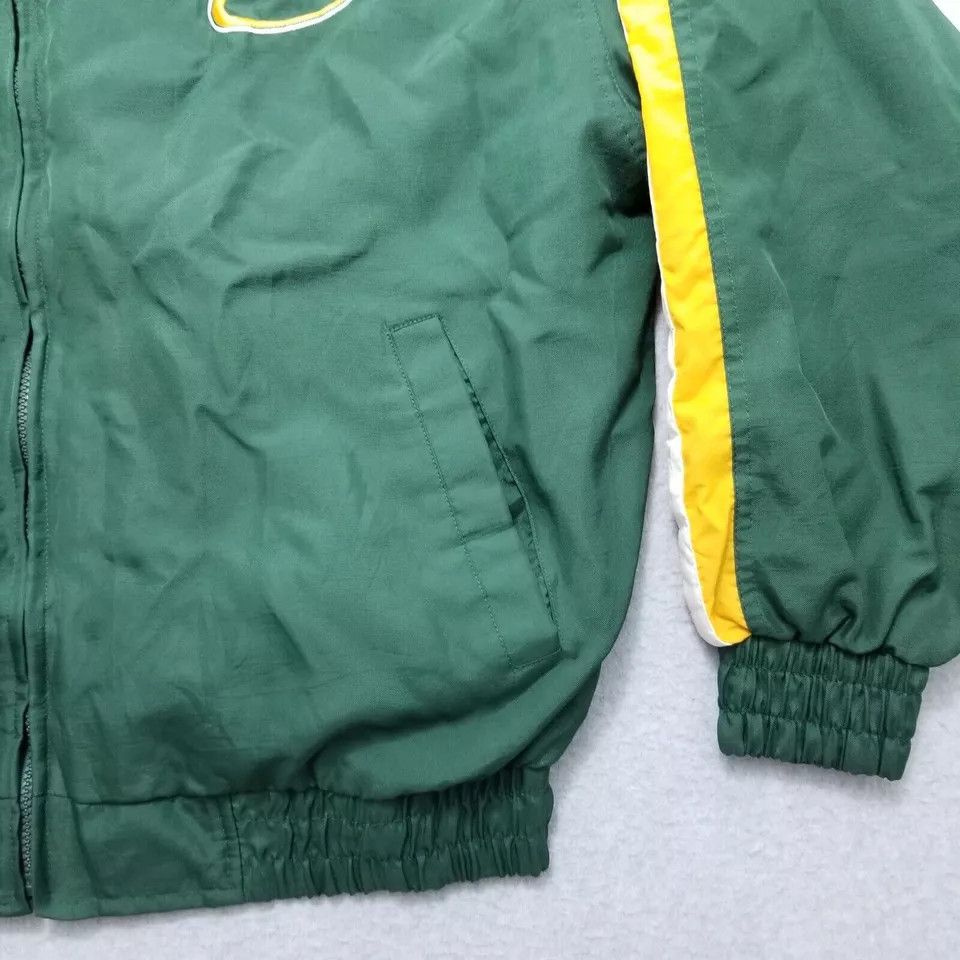 Logo Athletic Vtg Green Bay Packers Jacket Mens Large Zip Embroidered NFL Size US L / EU 52-54 / 3 - 13 Thumbnail