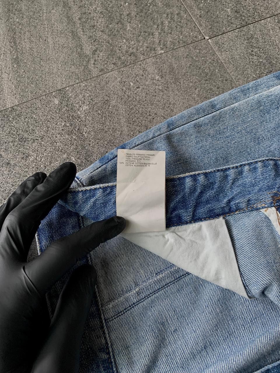 Maison Margiela FREE TAX! Patchworked Slim Denim Jeans Size US 31 - 12 Thumbnail