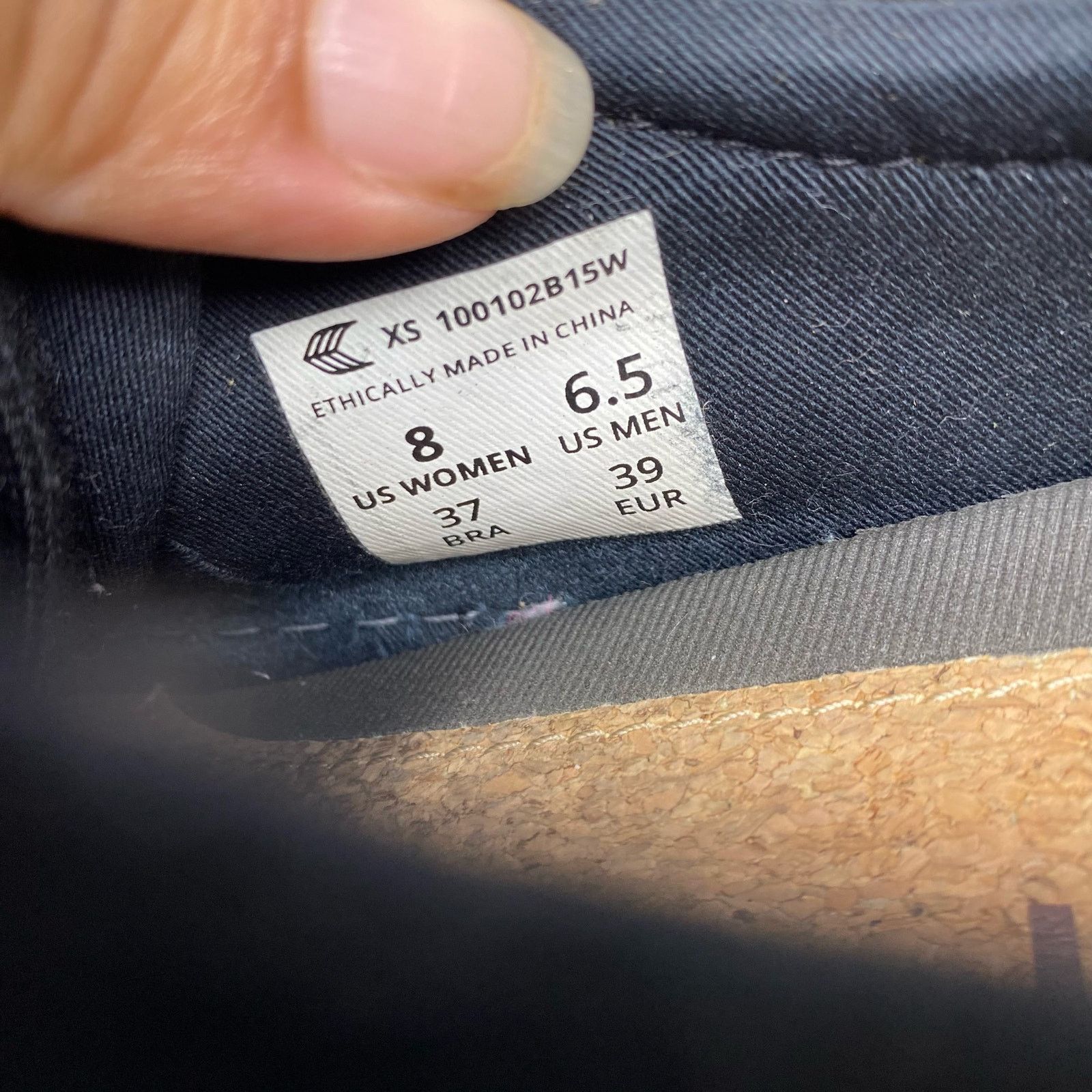 Other Cariuma Oca Black Canvas Low Top Skate Shoes Womens Size 8 Size US 8 / IT 38 - 7 Thumbnail