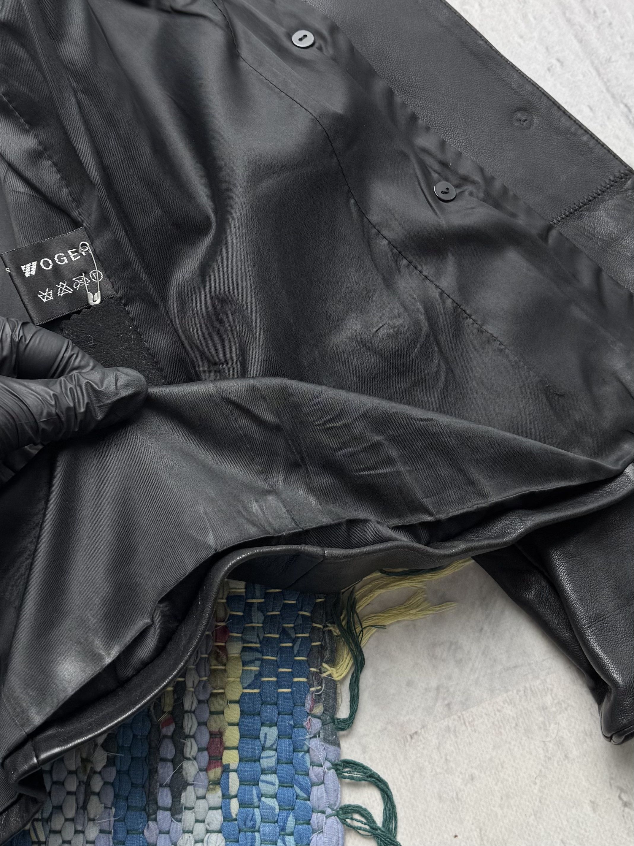Vintage Vintage Leather Jacket A8(V1)D15 Size S / US 4 / IT 40 - 10 Thumbnail
