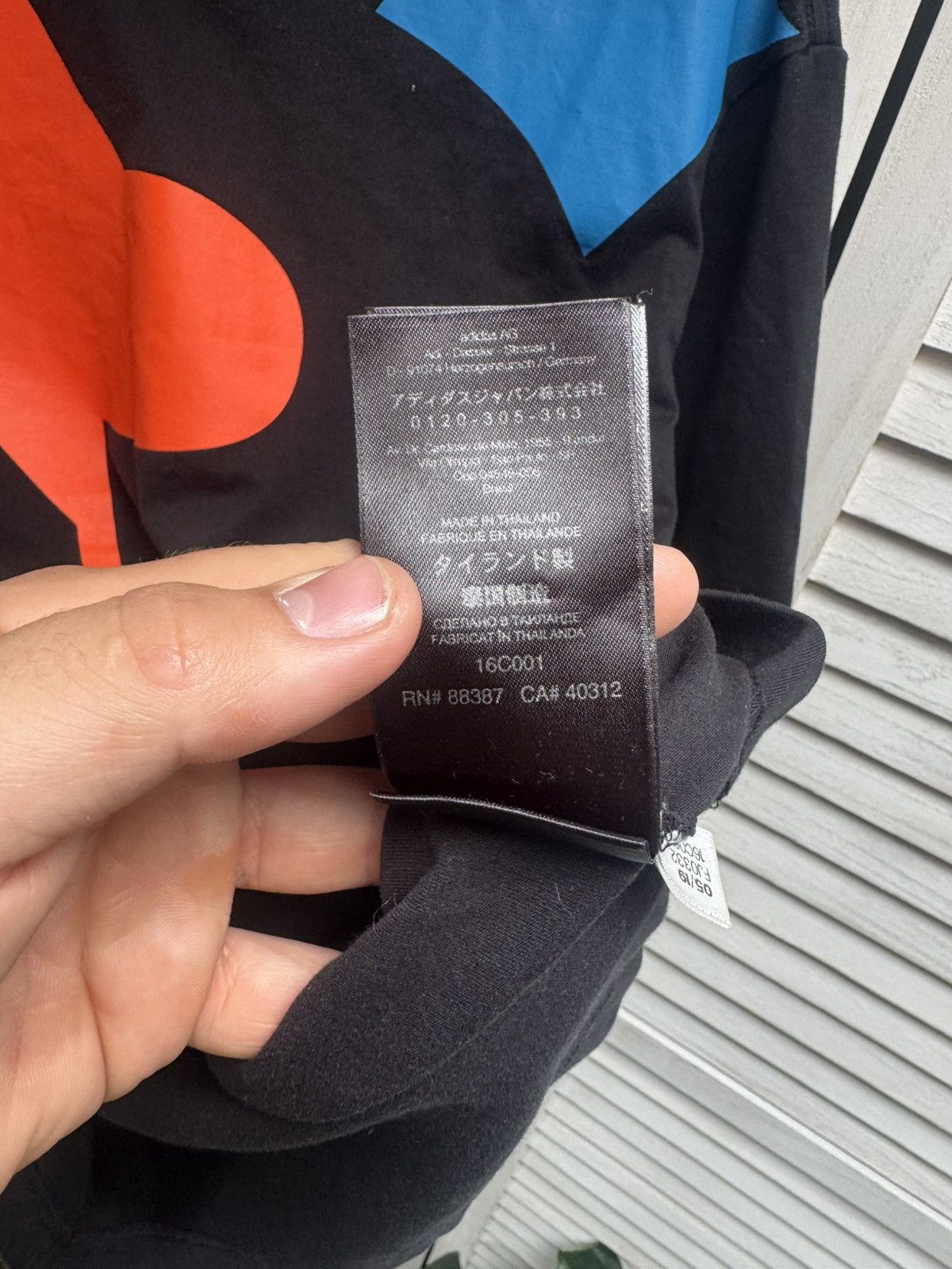 Adidas Men’s Luxury T Shirt Adidas Y3 YOHJI YAMAMOTO Black Big Log Size US XS / EU 42 / 0 - 10 Thumbnail