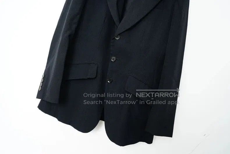 Yohji Yamamoto Yohji Yamamoto Detachable Collar Blazer. Size US XS / EU 42 / 0 - 6 Thumbnail