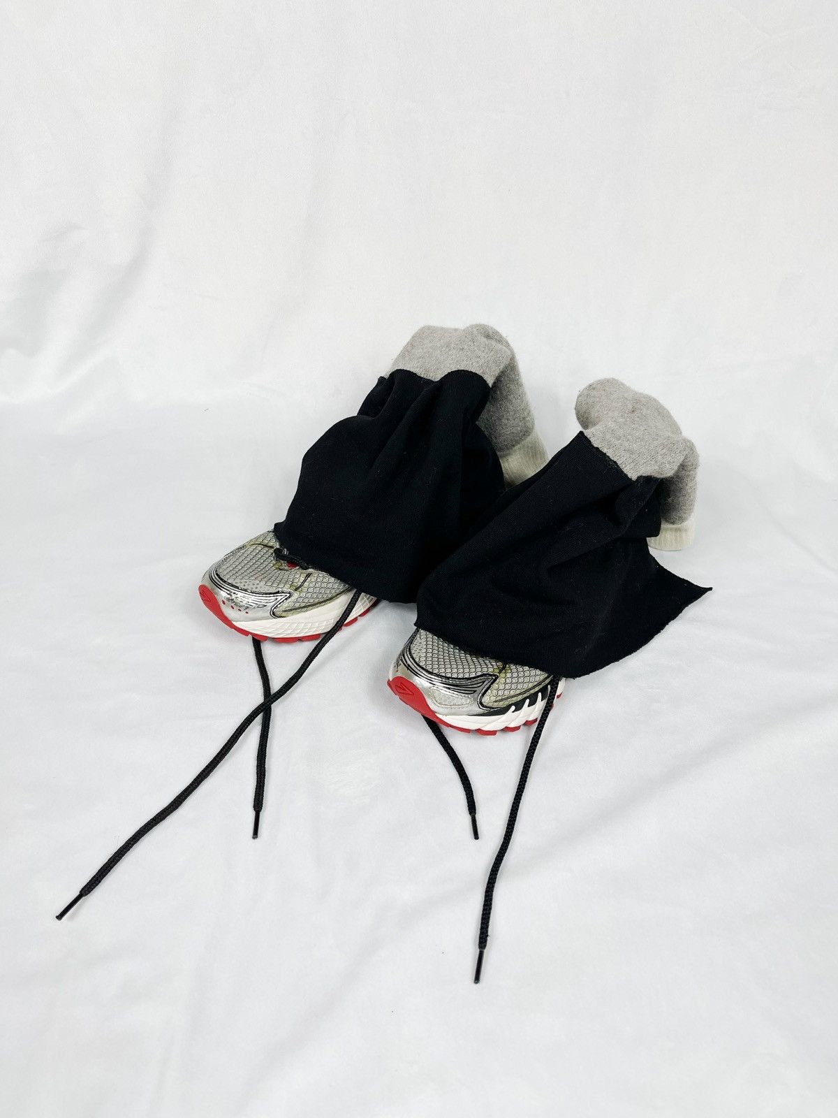 Chorley × Handmade Chorley Up-cycled Back Zip “Baggy” Sock Runner Sneakers Size US 9.5 / EU 42-43 - 2 Thumbnail