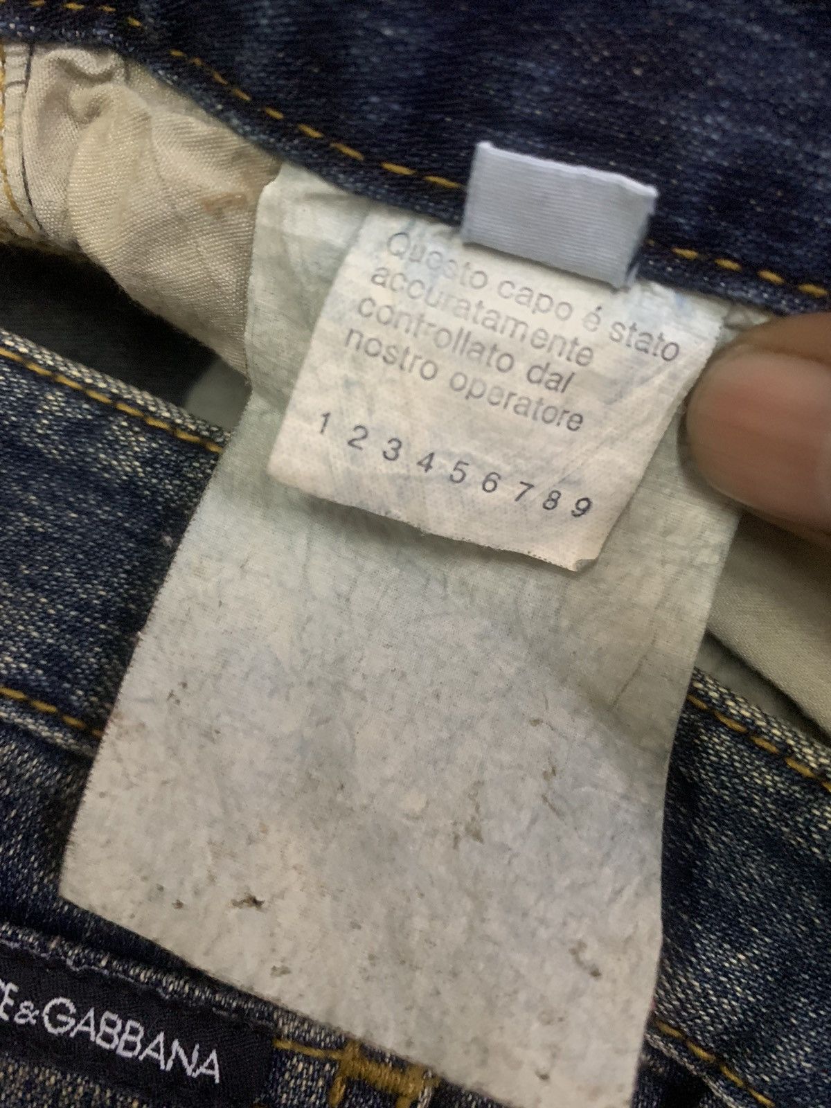 Dolce & Gabbana 💥Dolce&Gabbana x Mickey Denim Size 29" - 9 Thumbnail