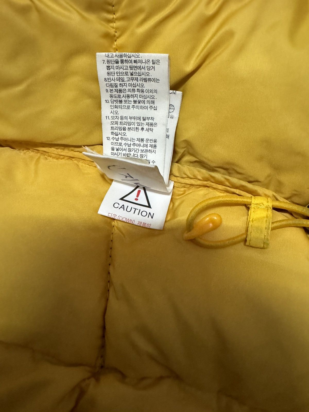 Japanese Brand × The North Face THE NORTH FACE 700 YELLOW PUFFER JACKET Size US M / EU 48-50 / 2 - 13 Thumbnail