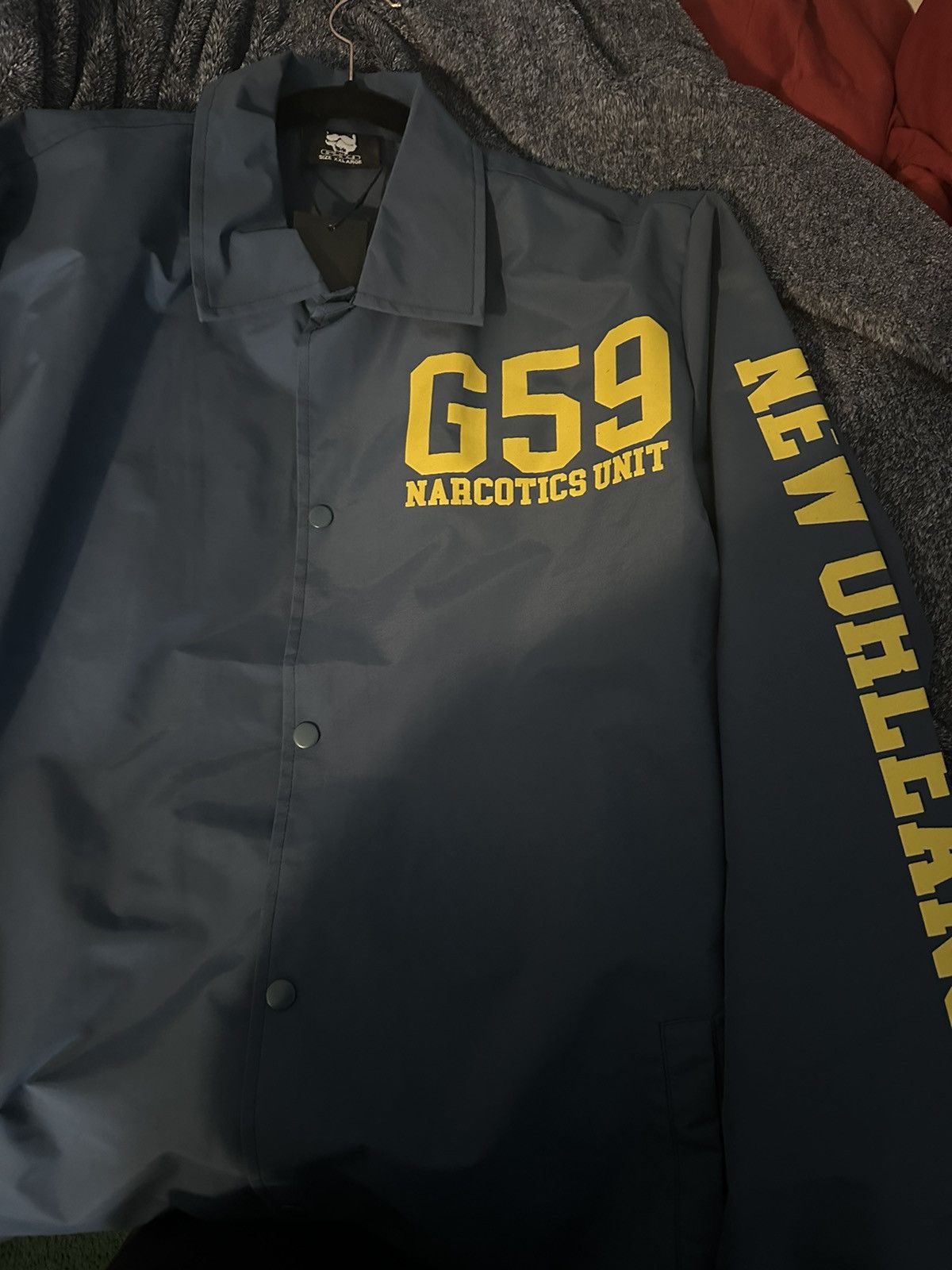 Pouya & $uicideboy$ Merch Suicideboys g59 narcotics unit windbreaker ...