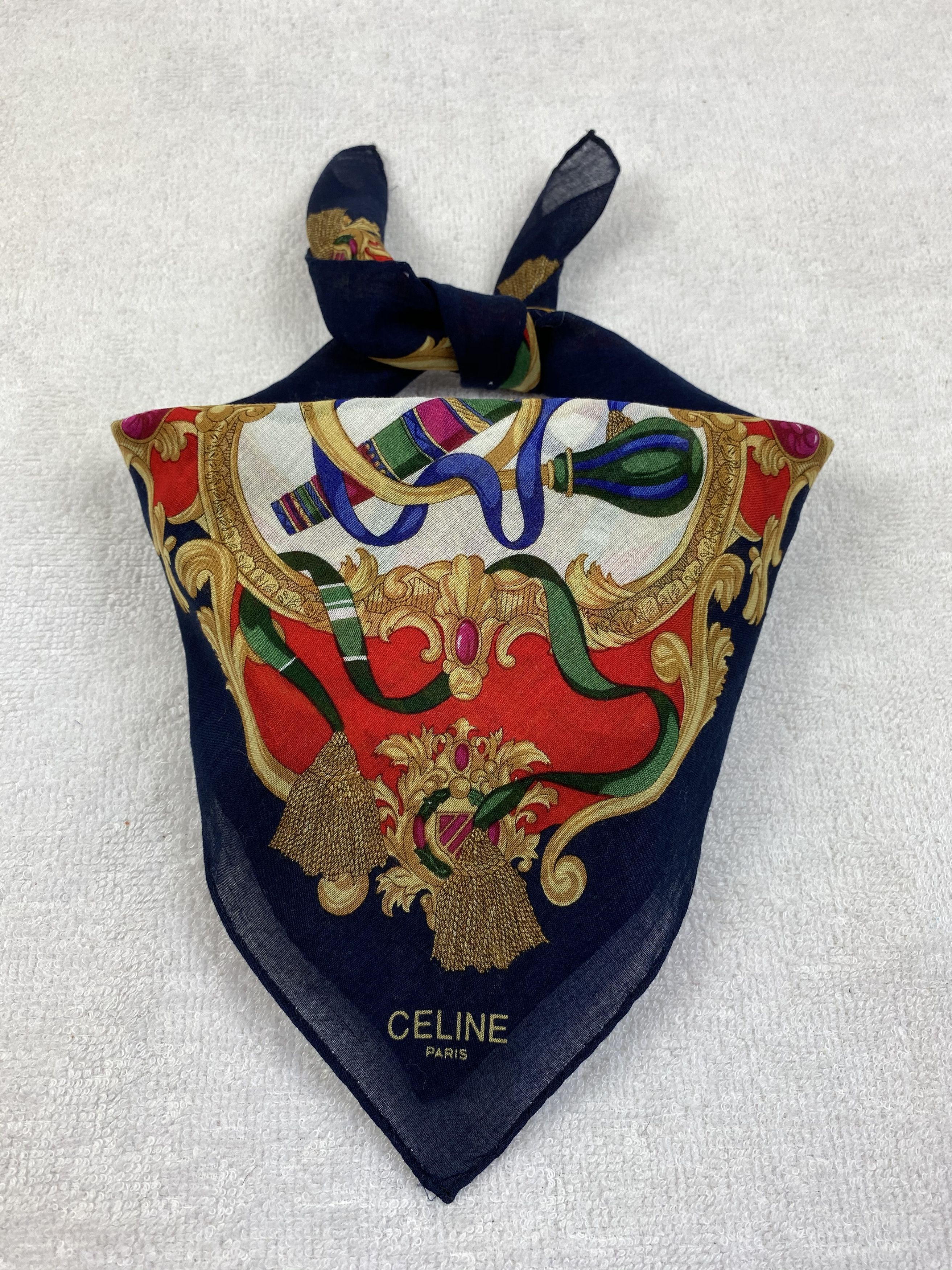 Celine Celine Handkerchief / Bandana / Neckerchief Size ONE SIZE - 2 Thumbnail