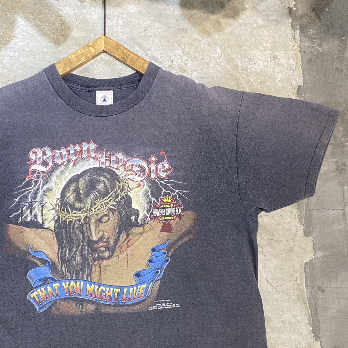 Harley Davidson Vintage Early 90s Heavenly Devine Son Jesus Christ 