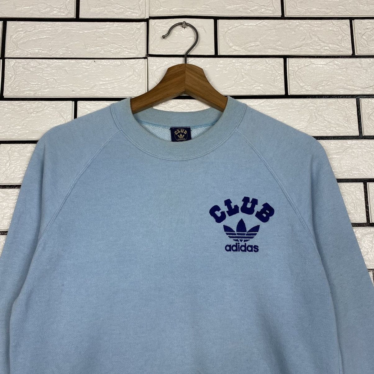 Adidas 📌Vintage Sweatshirt Crewneck Adidas Club Size US M / EU 48-50 / 2 - 4 Thumbnail