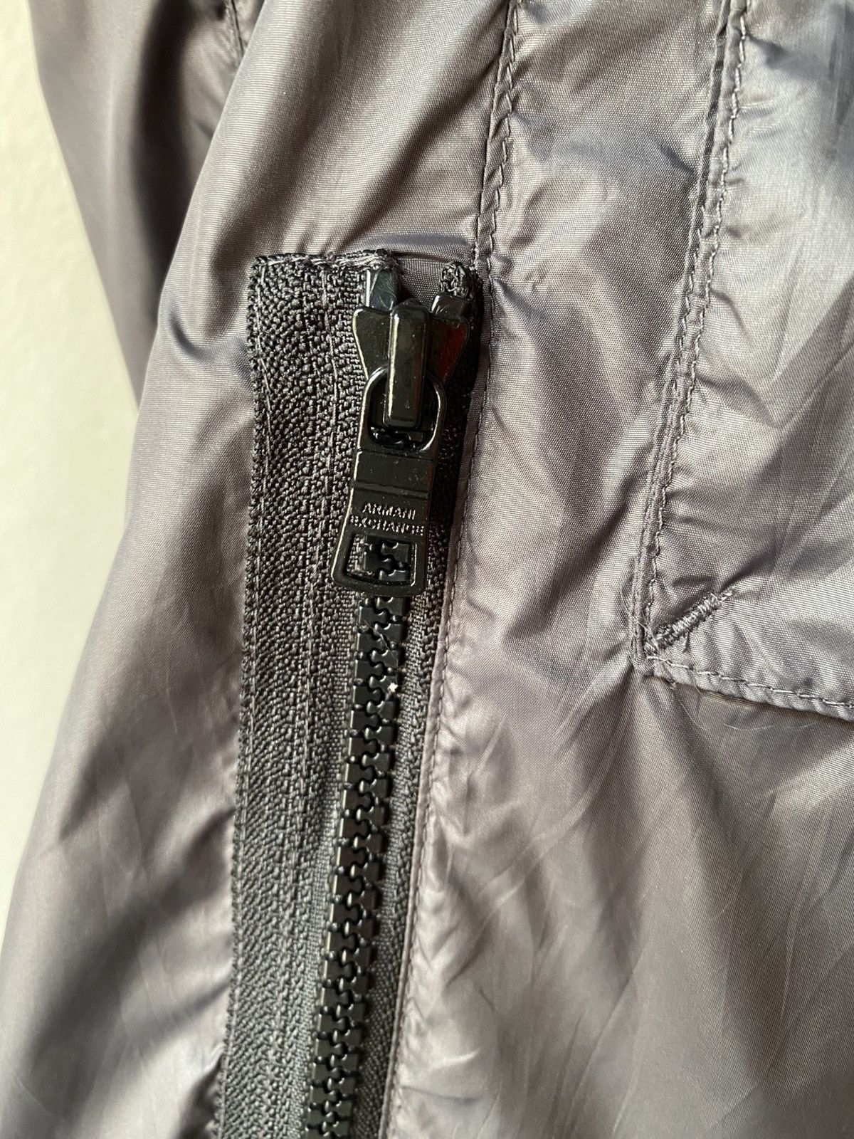 Armani Exchange ARMANI EXCHANGE Gray Utility Vest with Multiple Pockets Size US XL / EU 56 / 4 - 9 Thumbnail