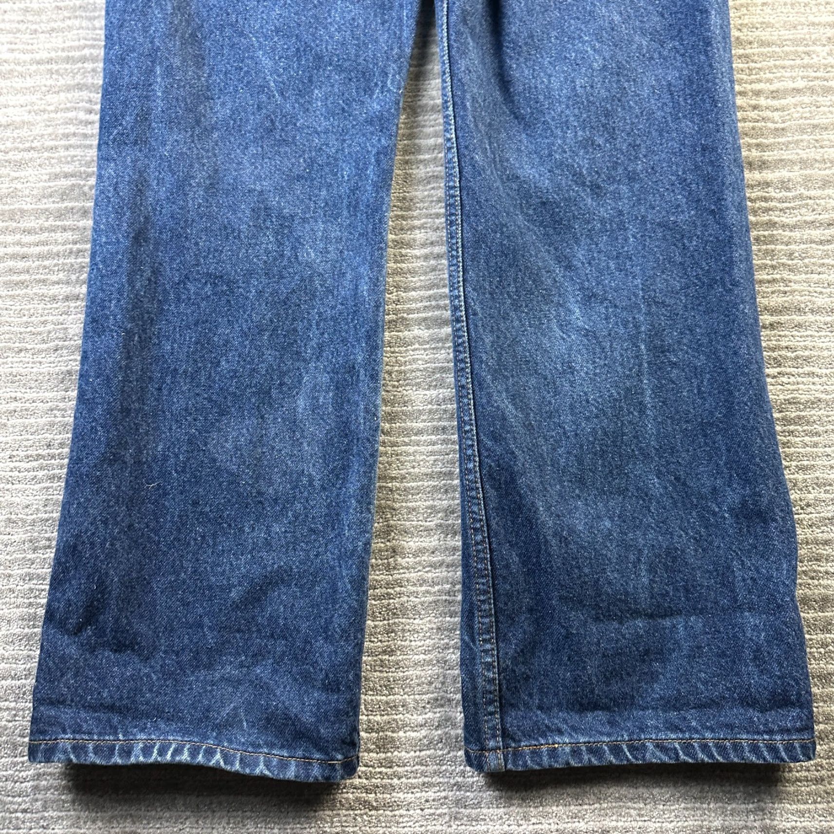Levi's VINTAGE Levi's 517 Jeans Mens 34x30 Boots Cut Cowboy 90s 1998 Denim Blue 5-Pocket Regular Waist 33in Inseam 30in Men Size US 34 / EU 50 - 5 Thumbnail