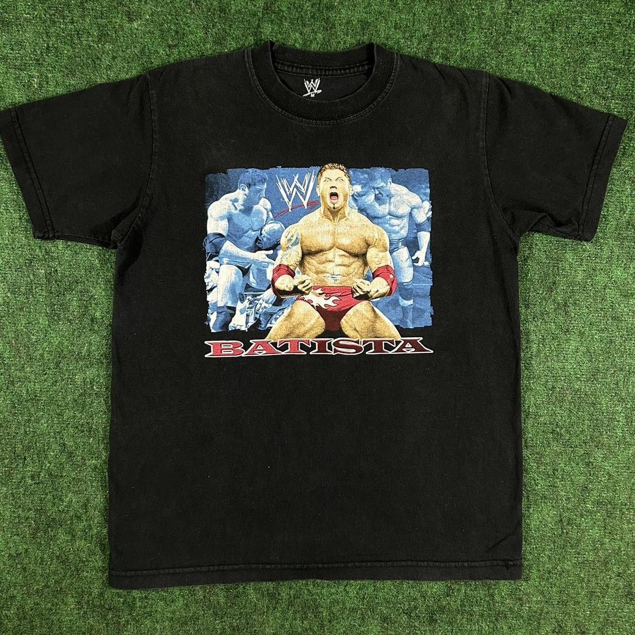 Vintage × WWE × WWF Vintage WWE Batista T-Shirt Size Medium Size US M / EU 48-50 / 2 - 1 Thumbnail