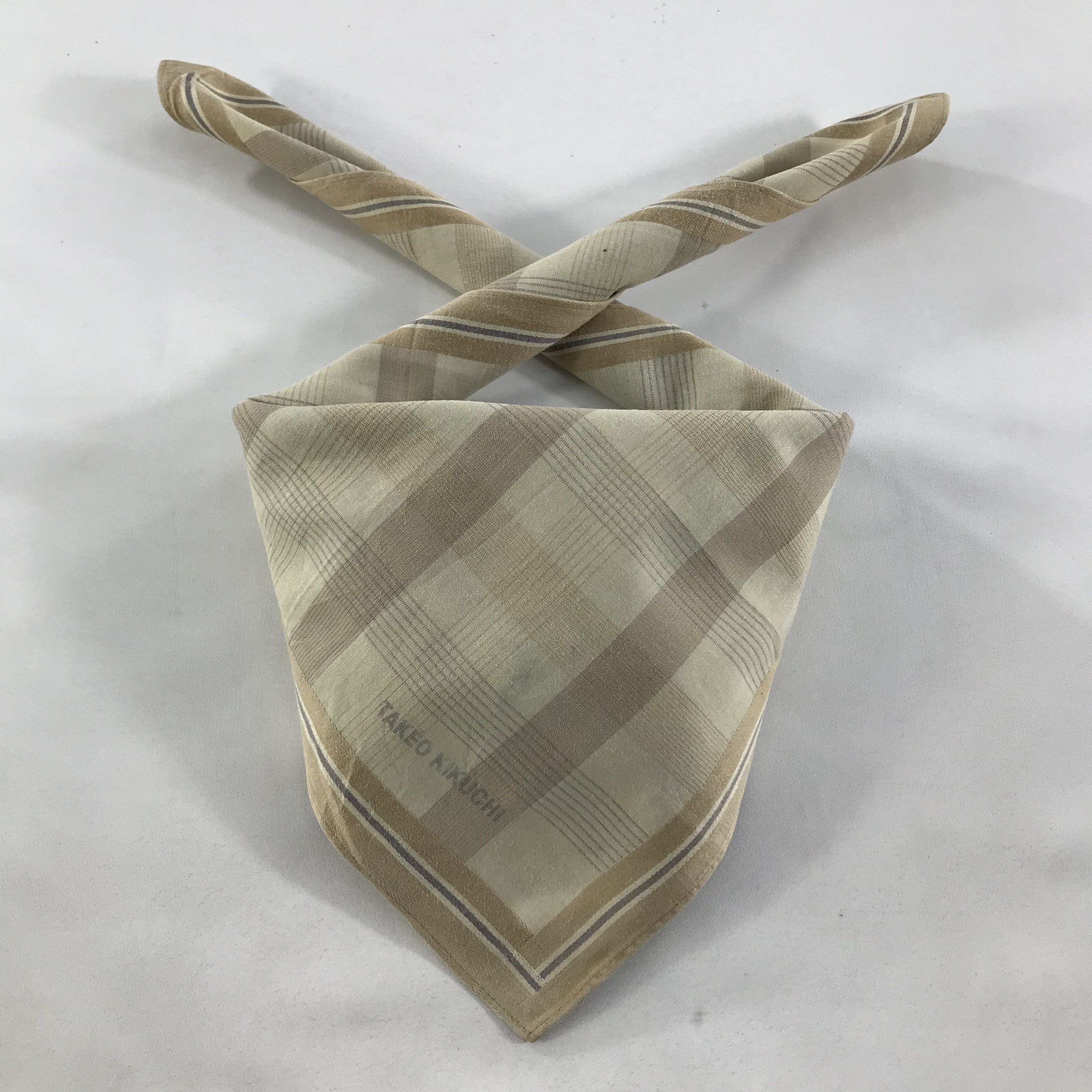 Takeo Kikuchi × Vintage Takeo Kikuchi Bandana / Handkerchief / Neckerchief - S1434 Size ONE SIZE - 3 Thumbnail