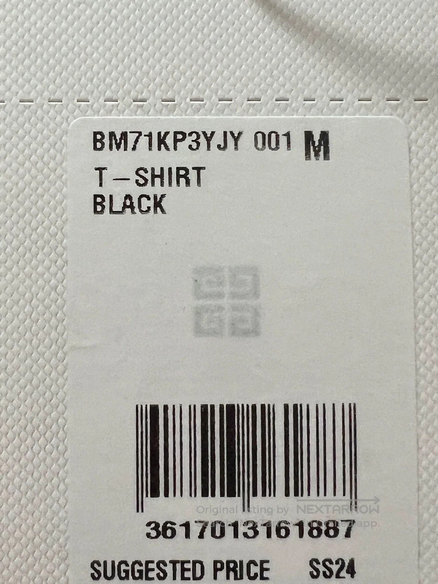 Givenchy givenchy black cotton long sleeve t-shirt. Size US M / EU 48-50 / 2 - 6 Thumbnail