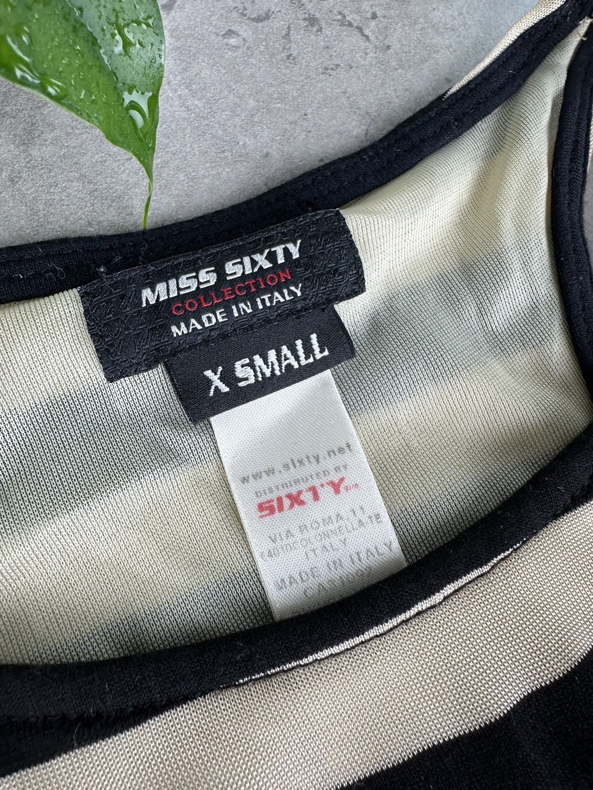 Miss Sixty Miss Sixty Stripped Dress Size XS / US 0-2 / IT 36-38 - 2 Thumbnail