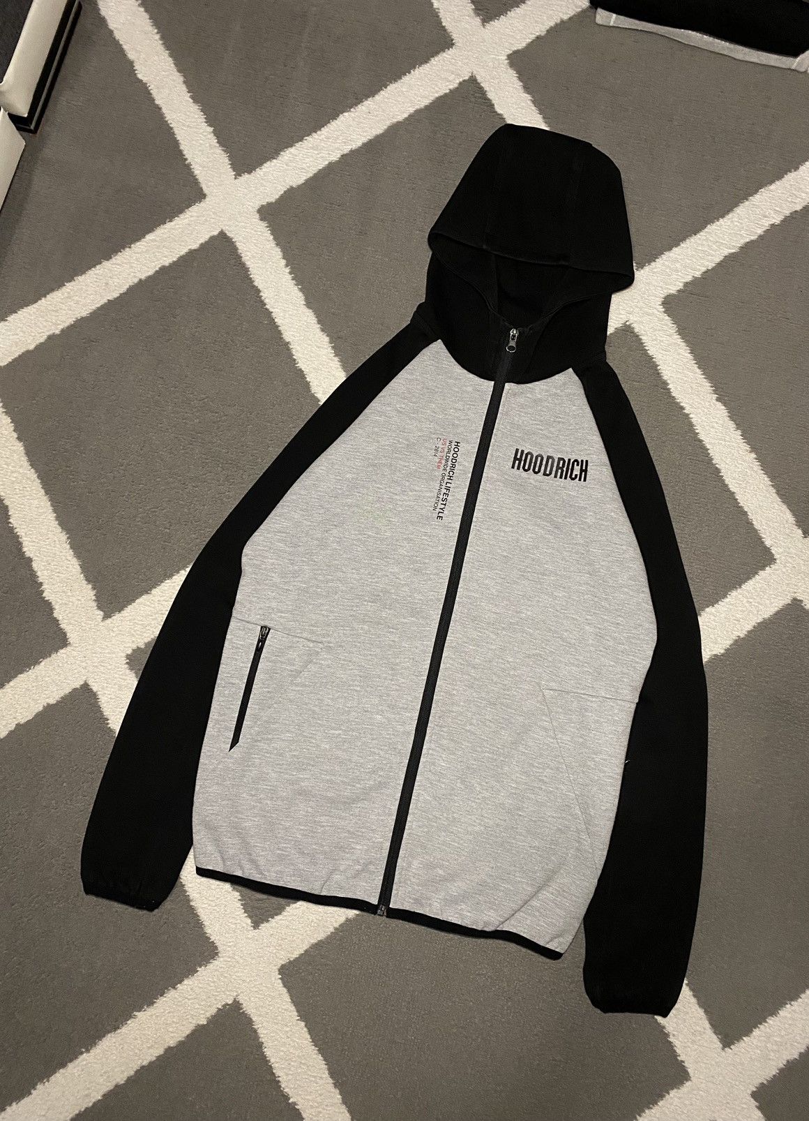 Trapstar London Hoodrich men’s zip up hoodie drill S M Size US S / EU 44-46 / 1 - 3 Thumbnail