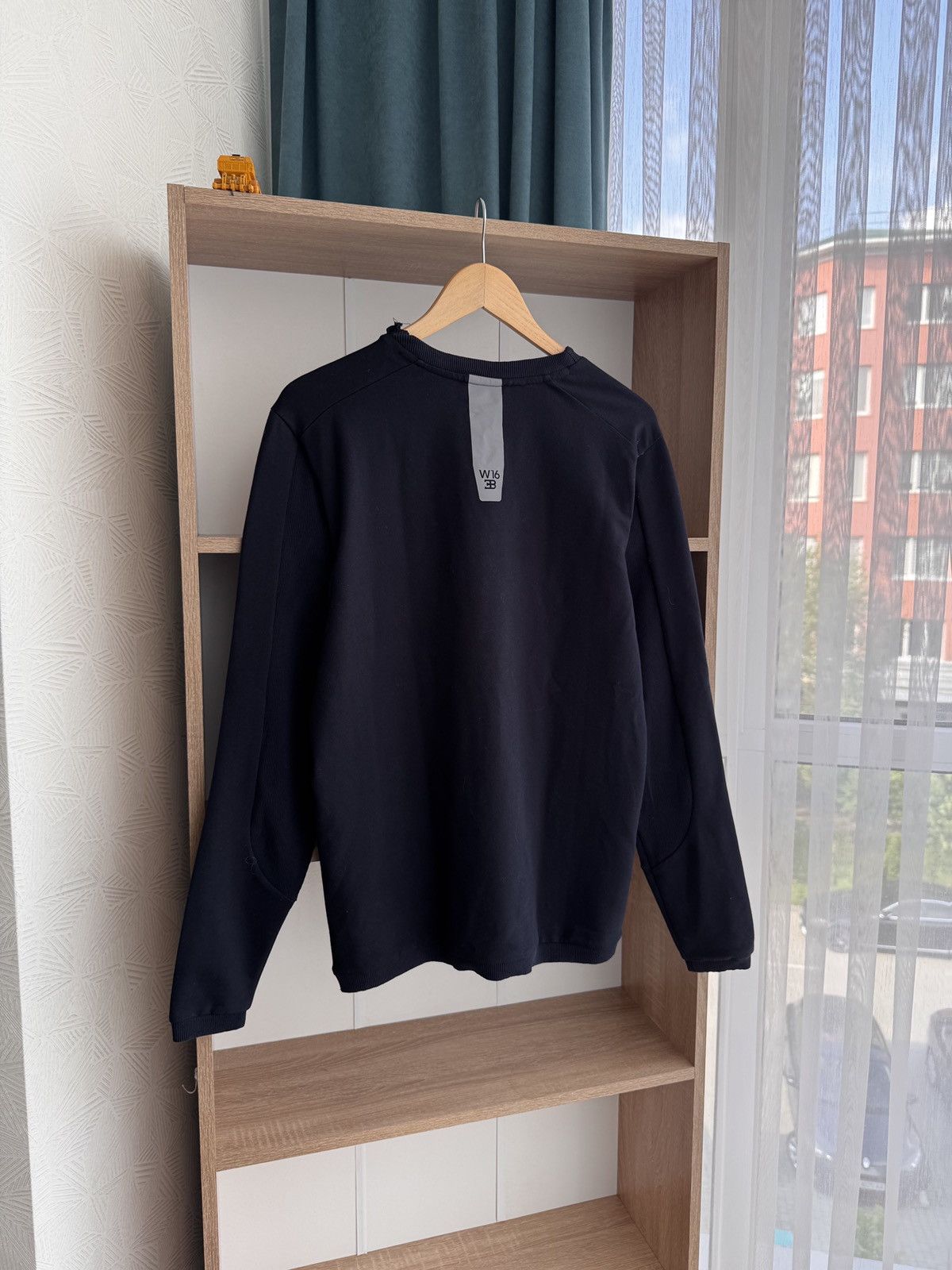 Formula 1 × Vintage Buggati 3B Veyron Racing Navy Logo Sweatshirt Size US M / EU 48-50 / 2 - 4 Thumbnail