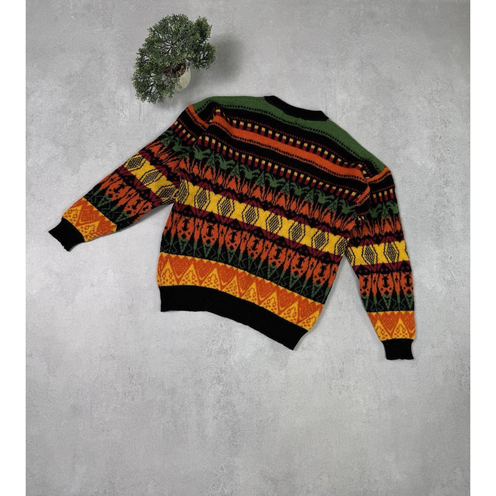 French Connection Vintage Freanch Connection Wool Sweater Size M Multicolour Size US M / EU 48-50 / 2 - 15 Thumbnail