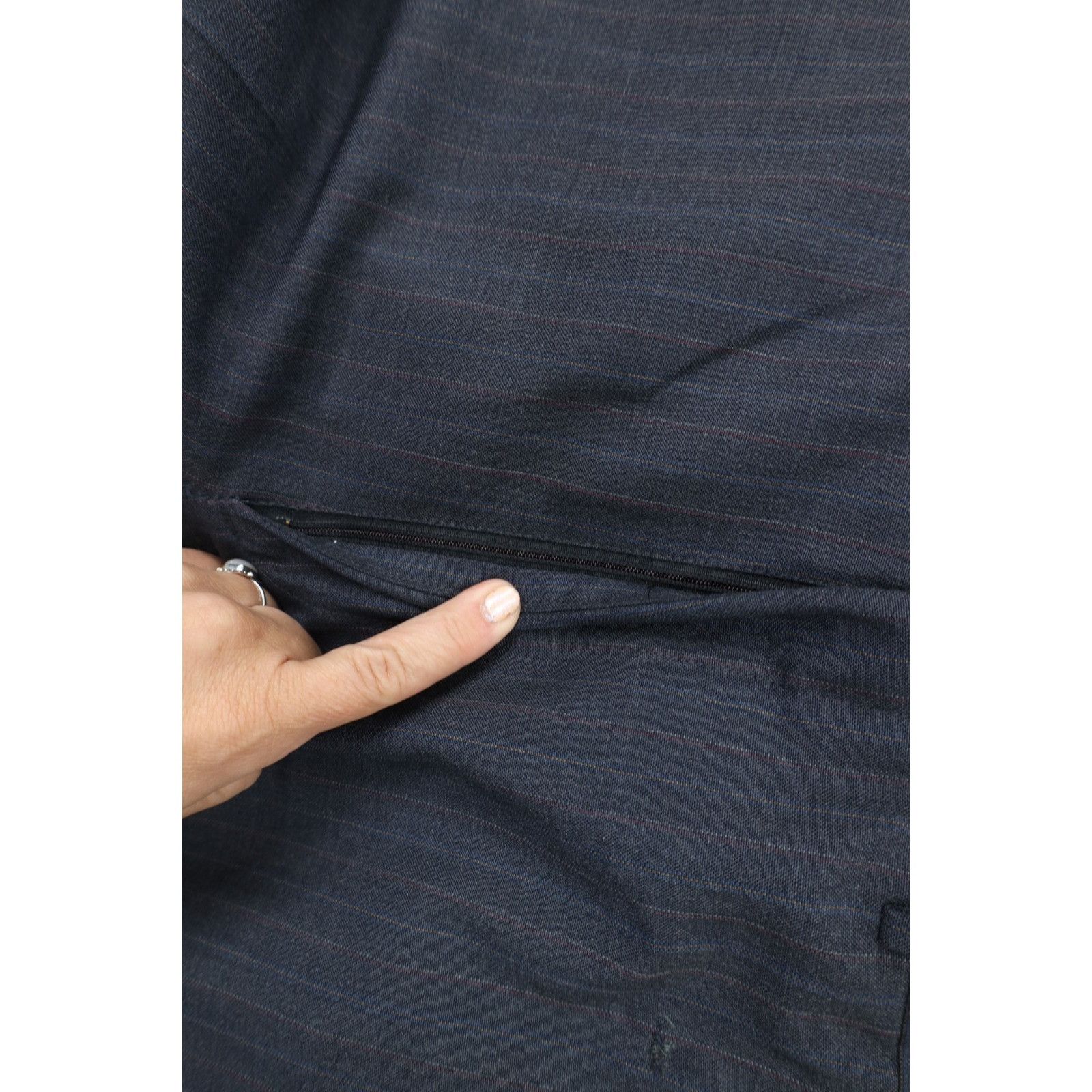 Vintage Vintage 70s Streetwear Distressed 2 Piece Striped Suit Size 42L - 16 Thumbnail