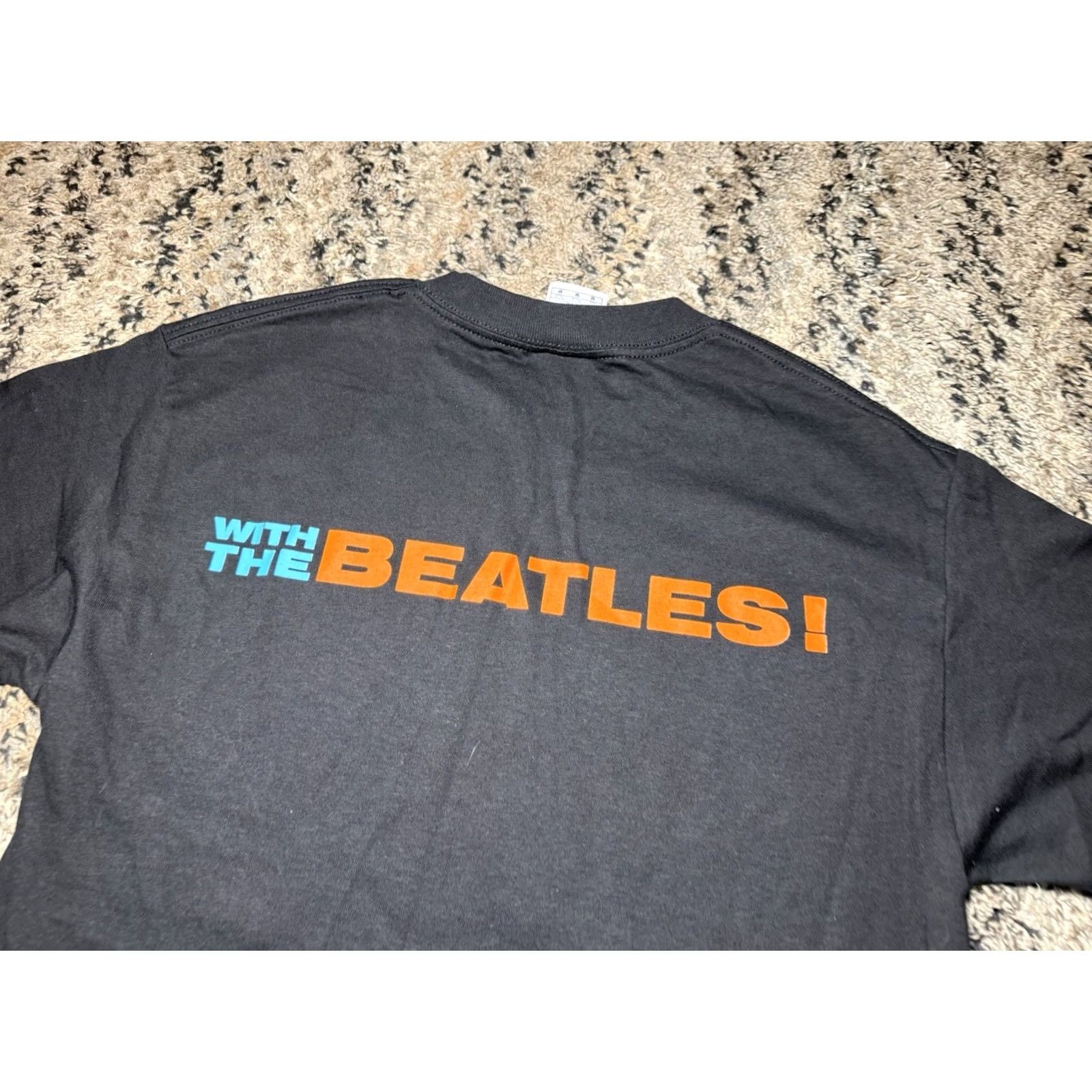 Doublet VINTAGE BEATLES Shirt Mens Med Black Graphic Tee Double Sided Band T Retro 1999 90s Size US M / EU 48-50 / 2 - 6 Thumbnail