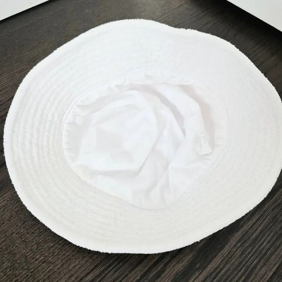 Vintage Terry Bucket Hat Beach Retro Y2K School Spring Summer Twee Size ONE SIZE - 7 Thumbnail
