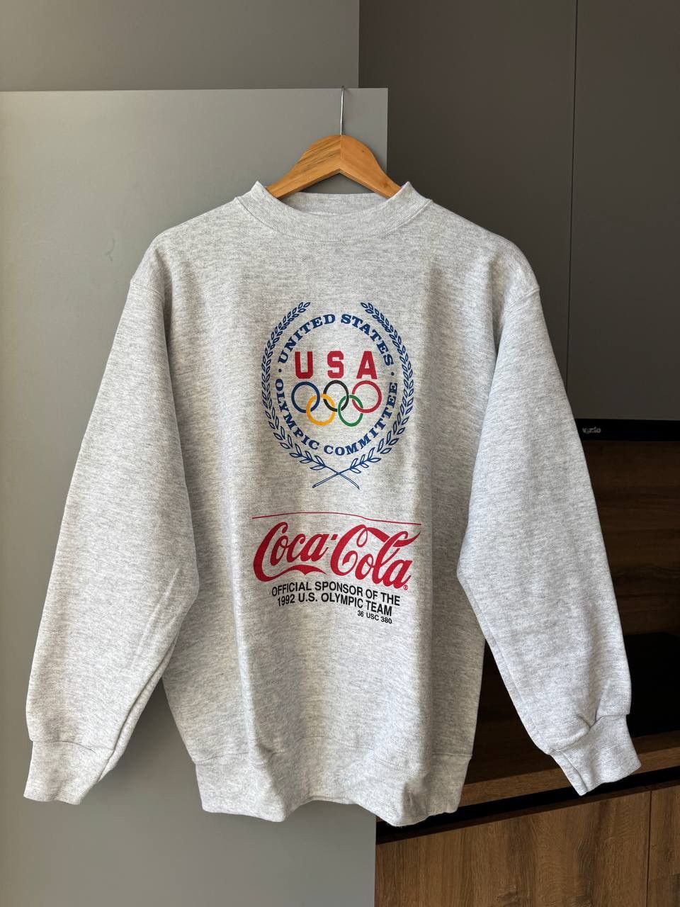 Coca Cola Vintage 1992 Olympics Coca Cola Crewneck Sweatshirt Size US L / EU 52-54 / 3 - 1 Thumbnail