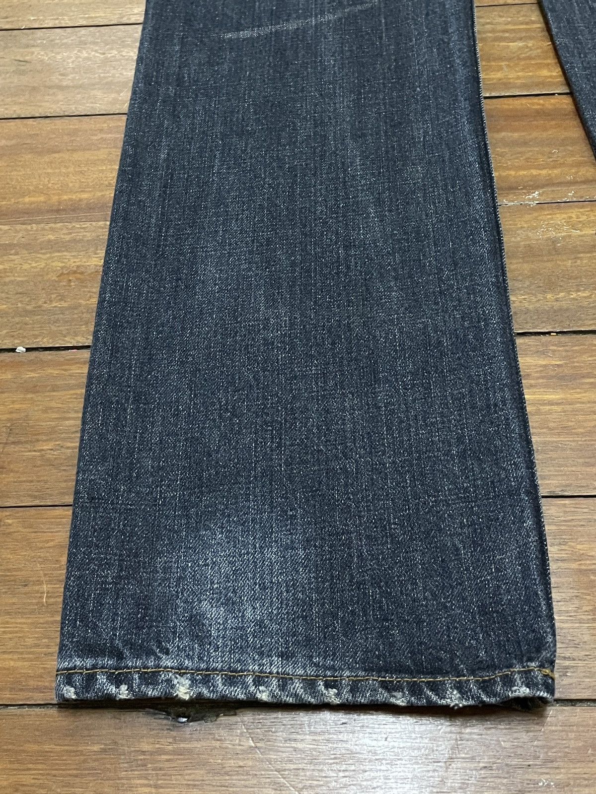 14th Addiction Rare Design Vintage Brand Wild Life Naked Girl Jeans 1990s Size US 35 - 7 Thumbnail
