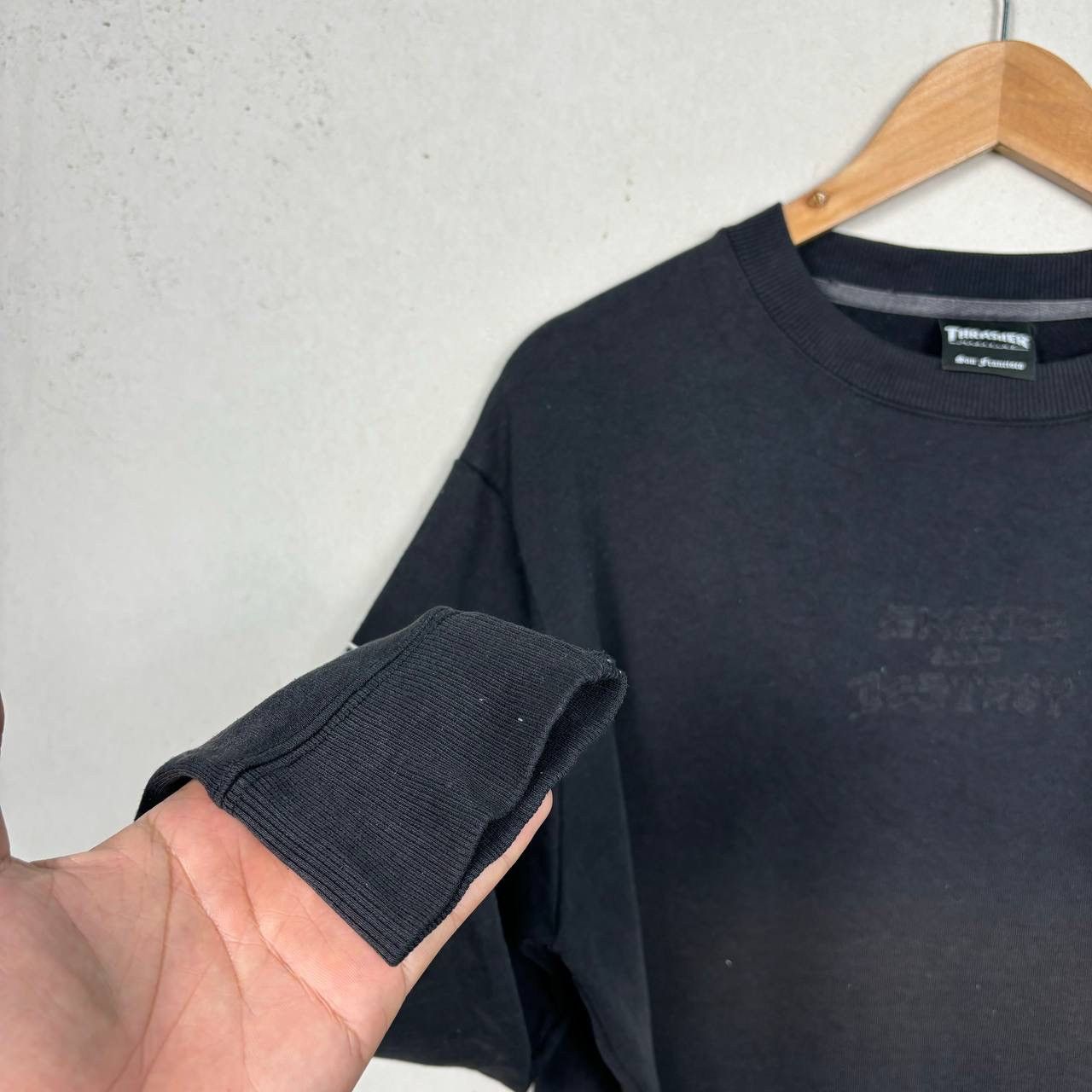 Thrasher Thrasher x Nano Universe Faded Skate & Destroy Sweatshirt L Size US L / EU 52-54 / 3 - 6 Thumbnail