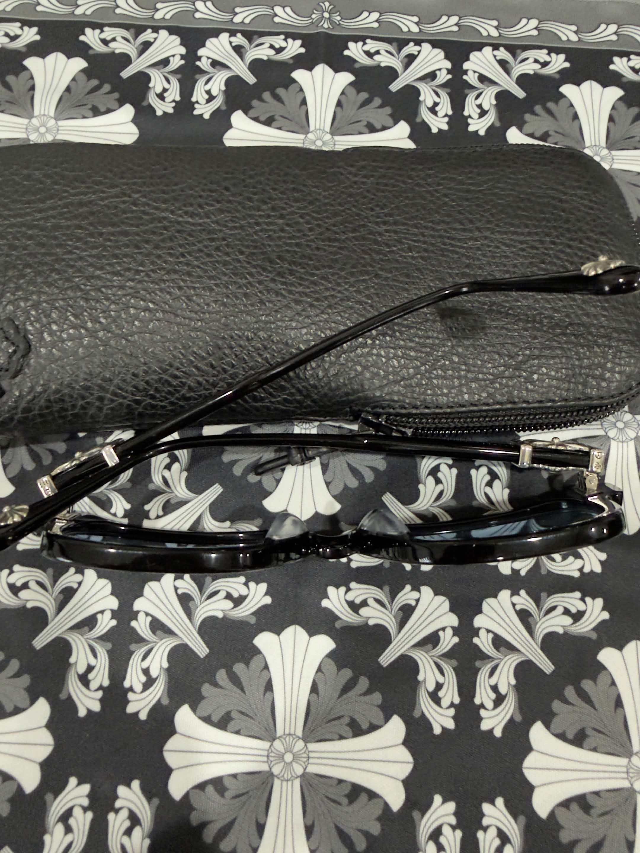 Chrome Hearts Cox Ucker Silver Eye Glasses Frame Sunglasses Size ONE SIZE - 2 Thumbnail