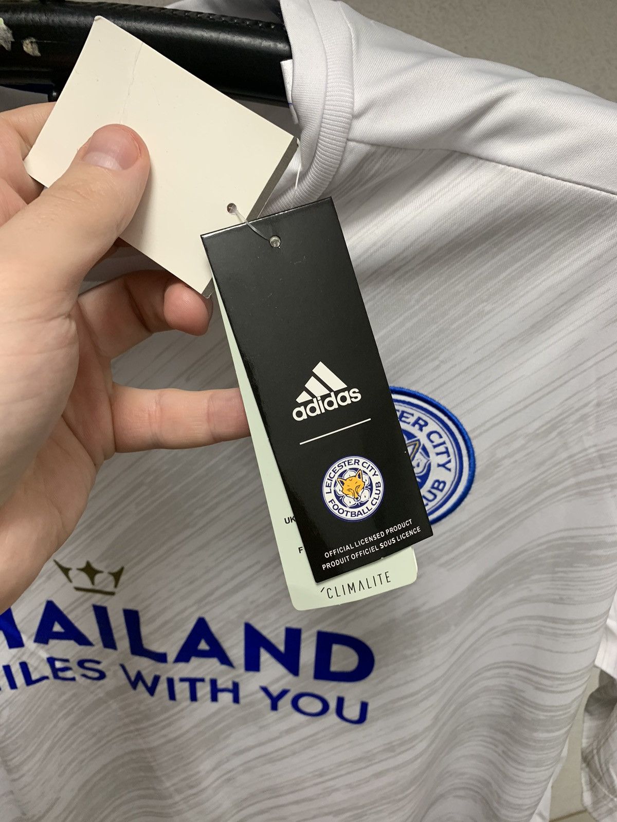 Adidas Leicester city adidas new soccer jersey 2xl xxl Size US XXL / EU 58 / 5 - 5 Thumbnail