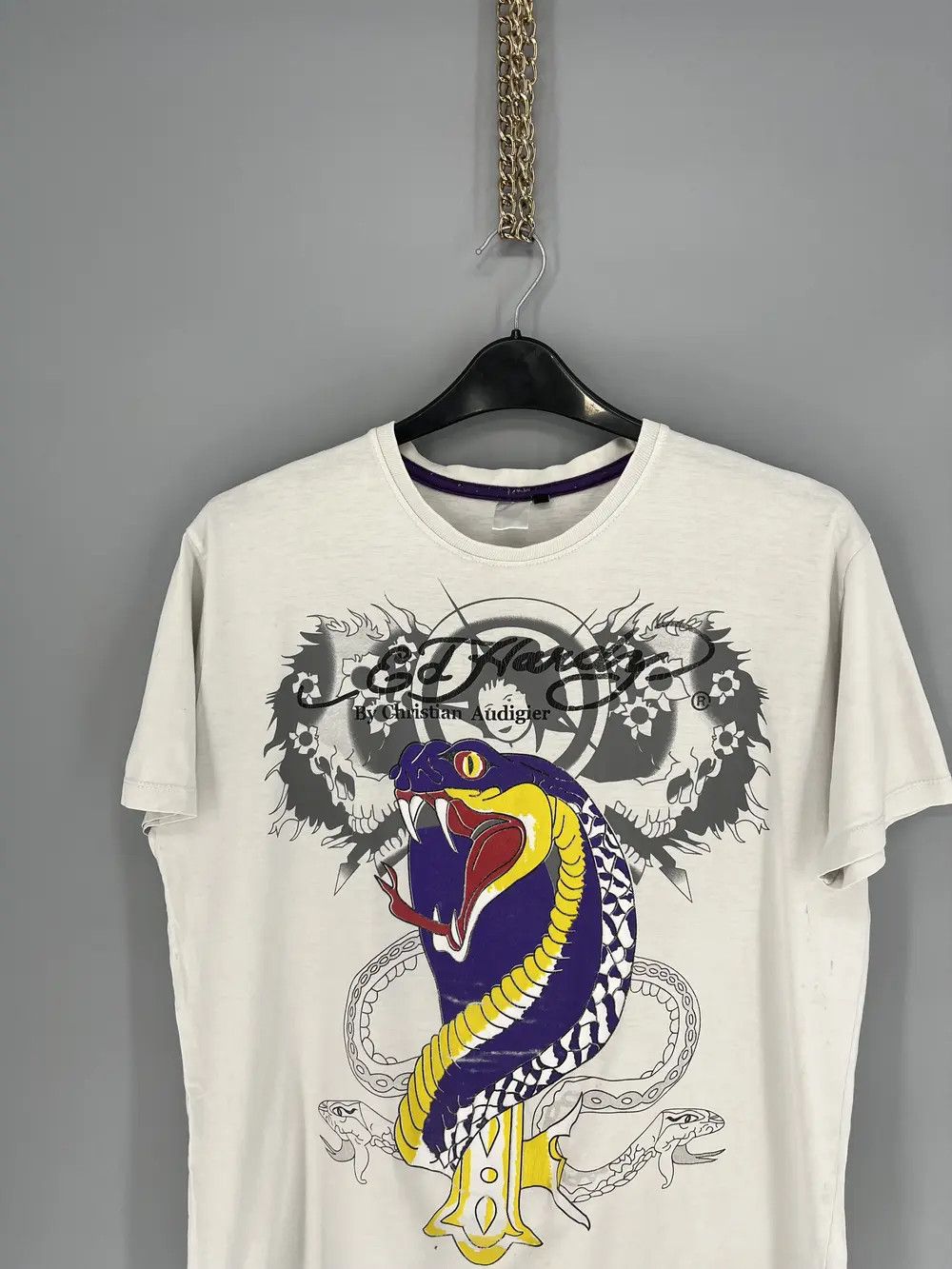 Ed Hardy Vintage Y2k Ed Hardy T-Shirt Size XL Size US XL / EU 56 / 4 - 6 Thumbnail