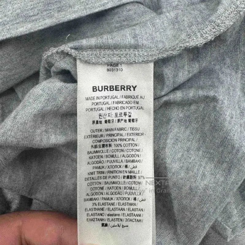Burberry Burberry Gray T. Size US M / EU 48-50 / 2 - 4 Thumbnail