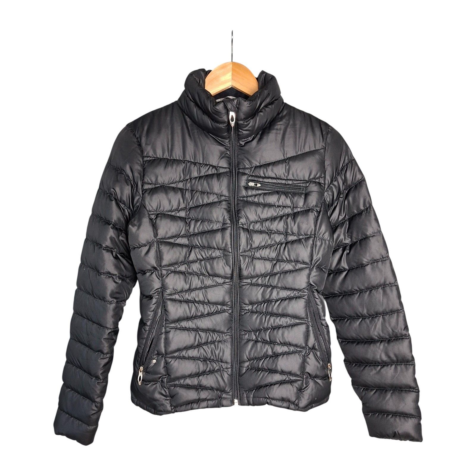 Spyder Spyder Women’s Down Puffer Jacket Black Quilted Size S / US 4 / IT 40 - 1 Thumbnail