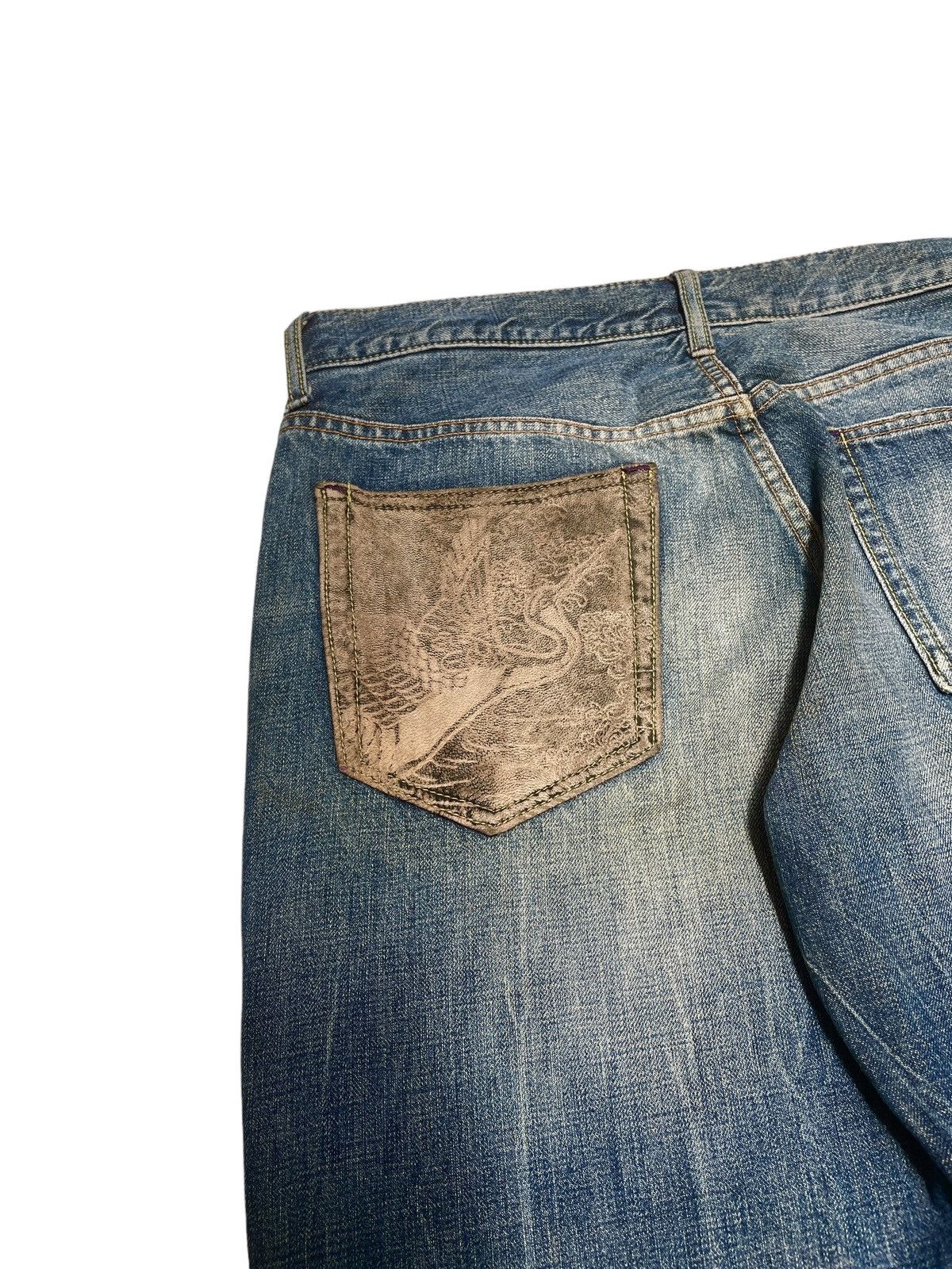 If Six Was Nine × Japanese Brand × Vintage Rare Design Vintage Brand TK Mixpice Sukajan Jeans 1990s Size US 34 / EU 50 - 4 Thumbnail
