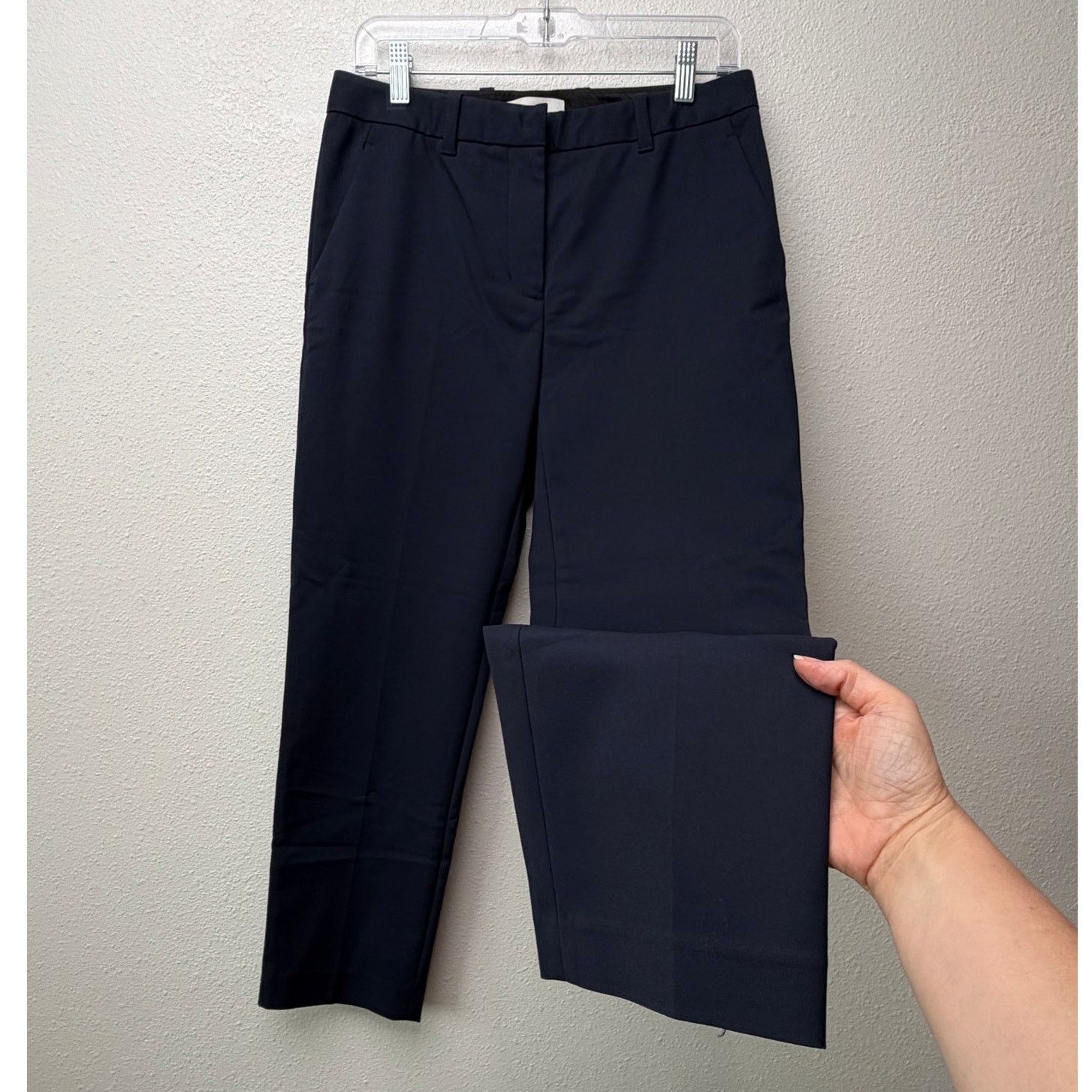 3.1 Phillip Lim 3.1 Phillip Lim Navy Blue Cropped Front Zip Trouser Pants 2 Size 26" / US 2 / IT 38 - 1 Thumbnail