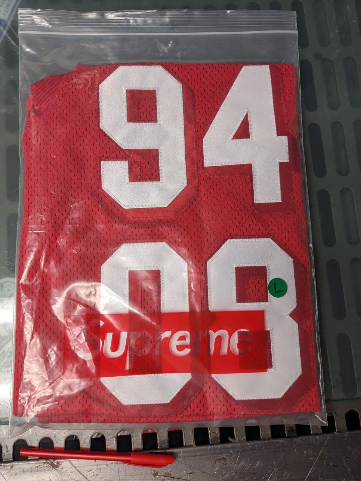 Supreme SS14 SUPREME CHAMPIONSHIP YEARS FOOTBALL TOP JERSEY Size US L / EU 52-54 / 3 - 7 Thumbnail