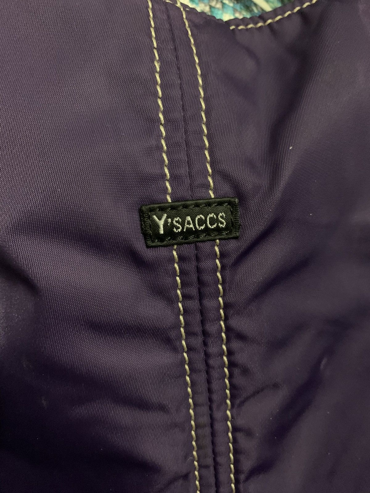 Japanese Brand *Bundles* Yohji Yamamoto Y’Saccs Tote Bag & Sling Bag Size ONE SIZE - 10 Thumbnail